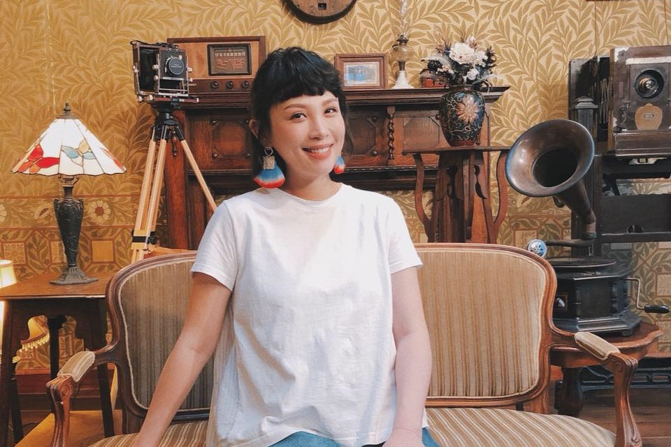 魏如萱自曝小學六年級時曾遭大樓管理員襲胸，因而留下心理陰影。（翻攝自魏如萱臉書）