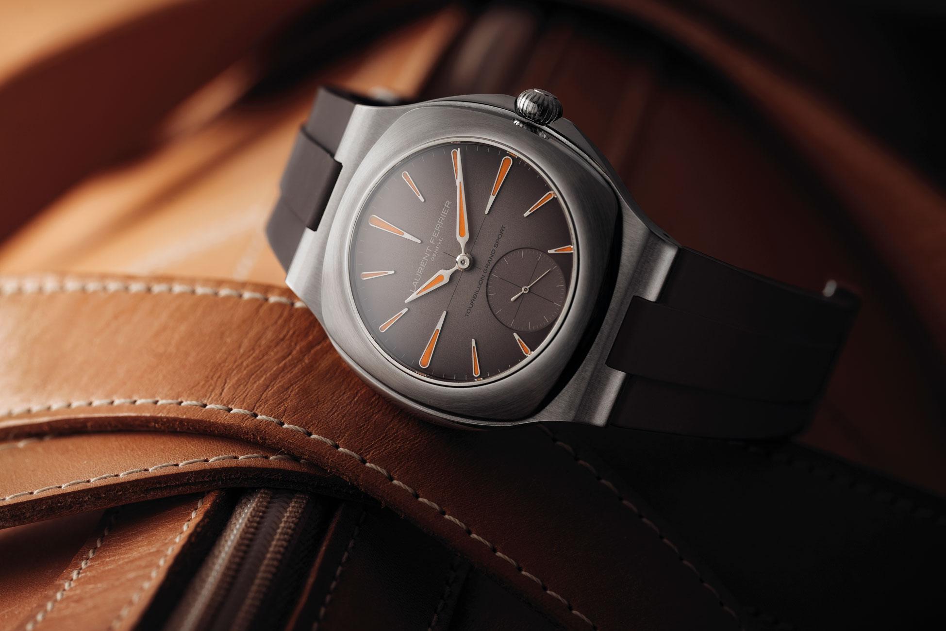 頂級獨立製錶品牌Laurent Ferrier推出旗下第一款運動錶：Tourbillon Grand Sport，全球限量12只，定價近580萬元。