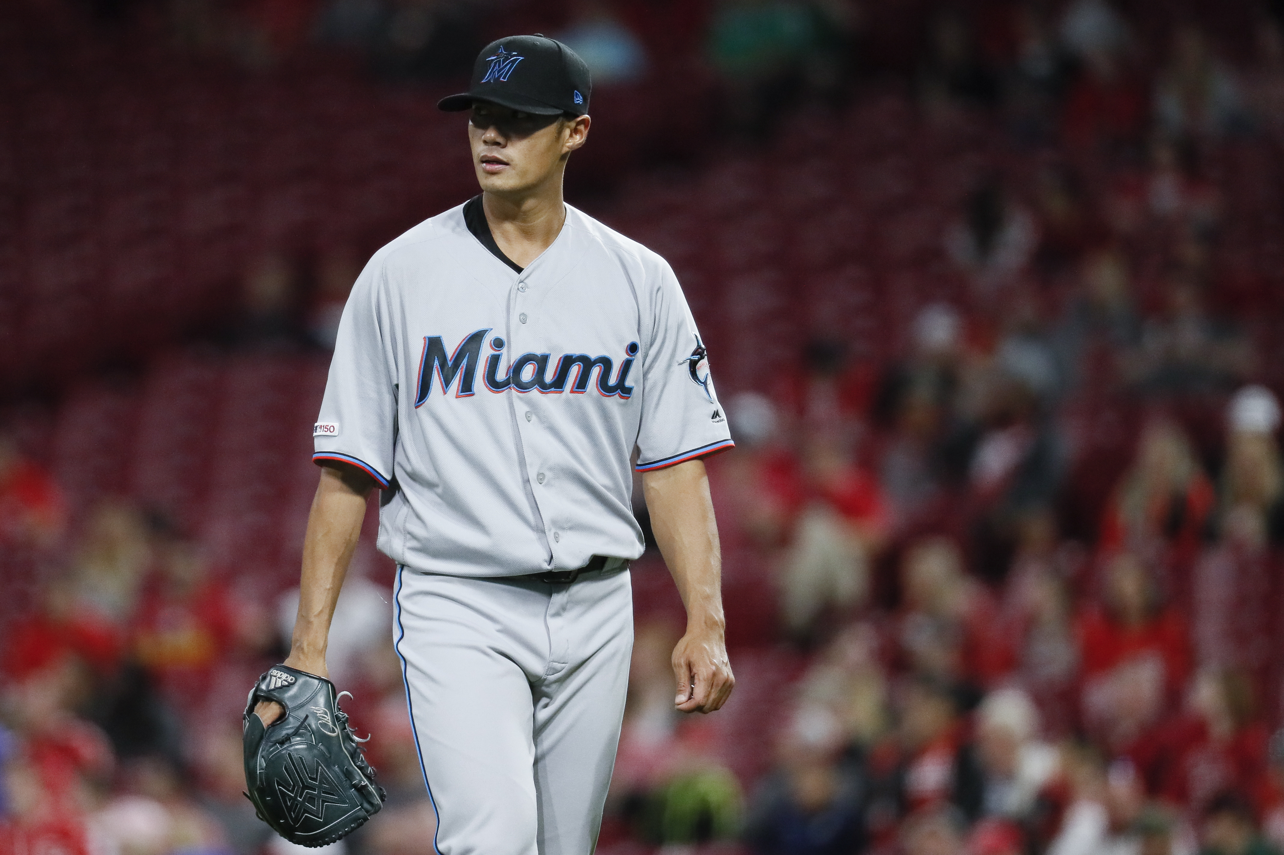 今年開季前半個月,陳偉殷歷經大聯盟生涯除了受傷之外最嚴重的投球低潮。(東方IC)