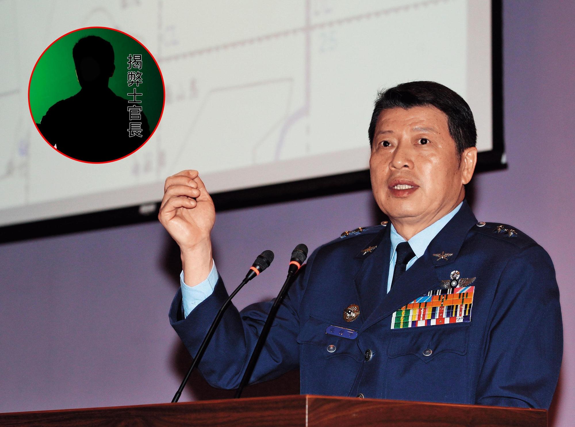 去年2月才就任空軍司令的張哲平，3月便晉升為二級上將。（中央社）