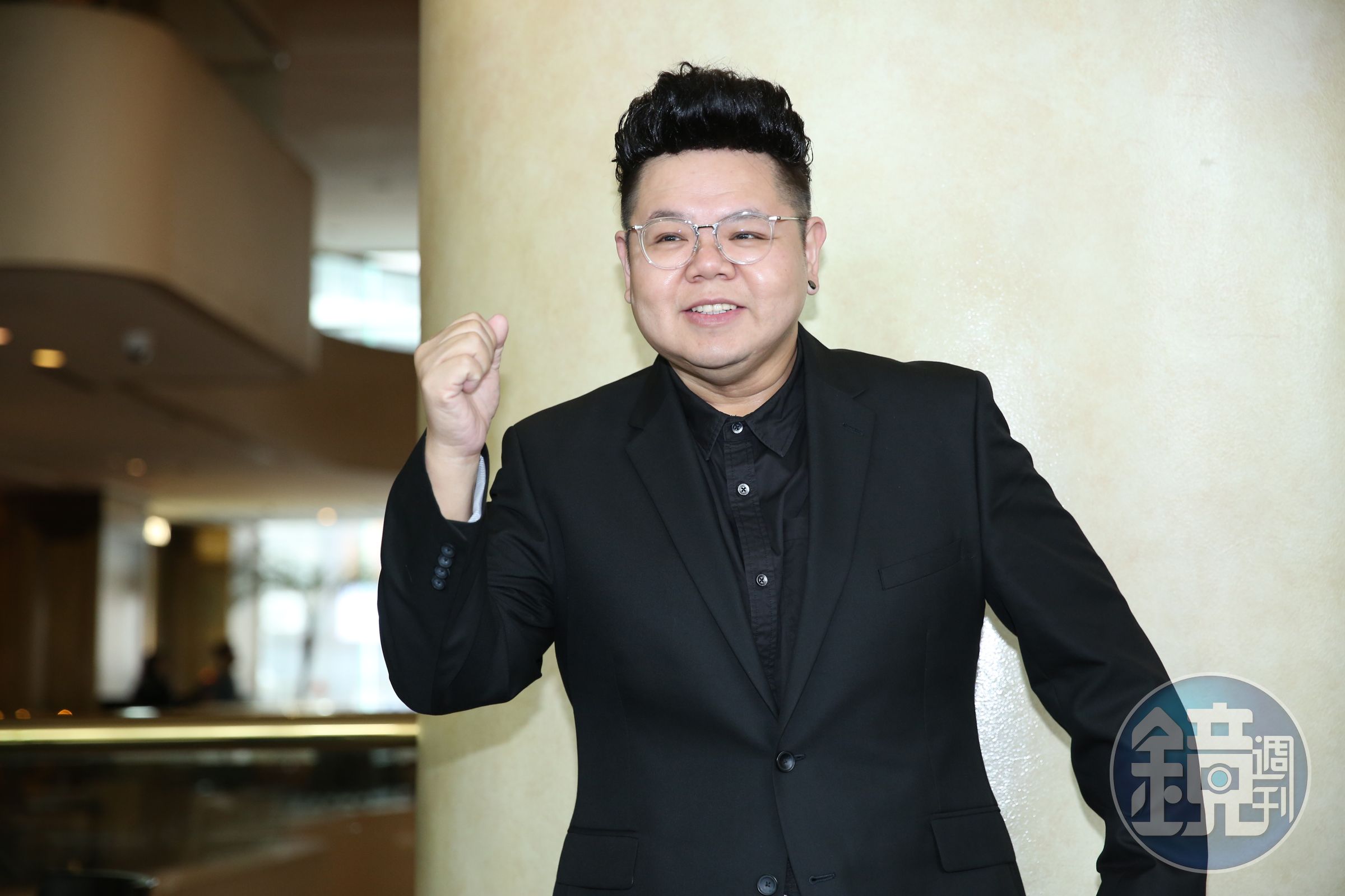 香港演員易智遠來台為個人單曲宣傳。