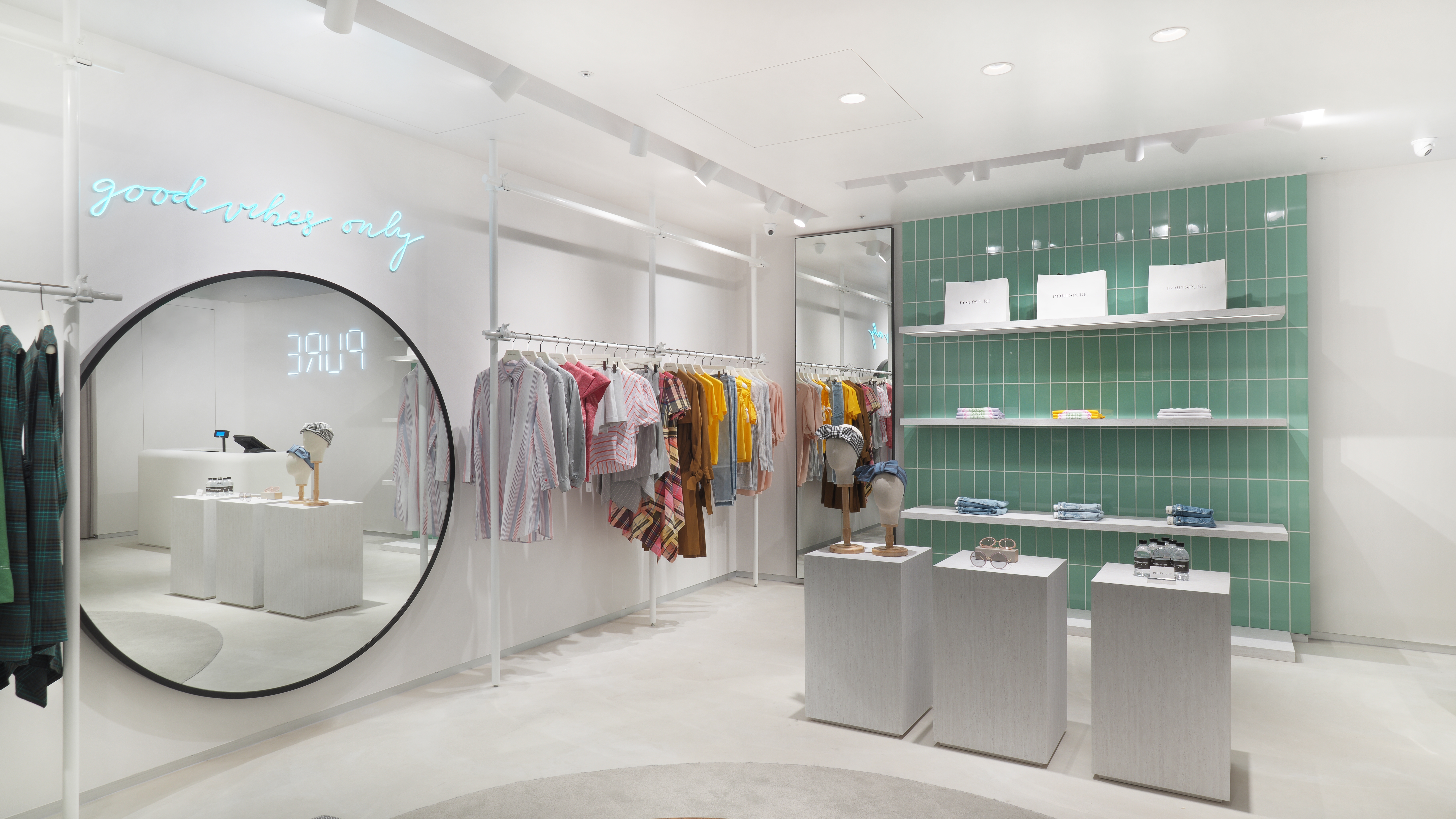 PortsPURE正式進駐台灣的第一家店開在復興微風。（PortsPURE提供）