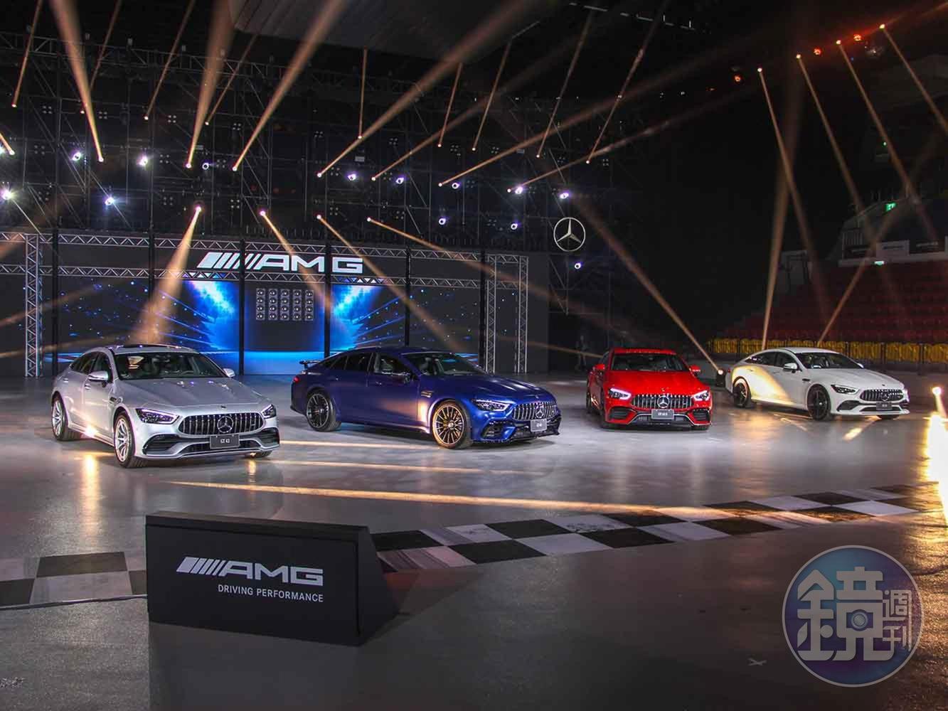 Mercedes-AMG GT 4D一共四個等級分別為43、53、63與63 S。