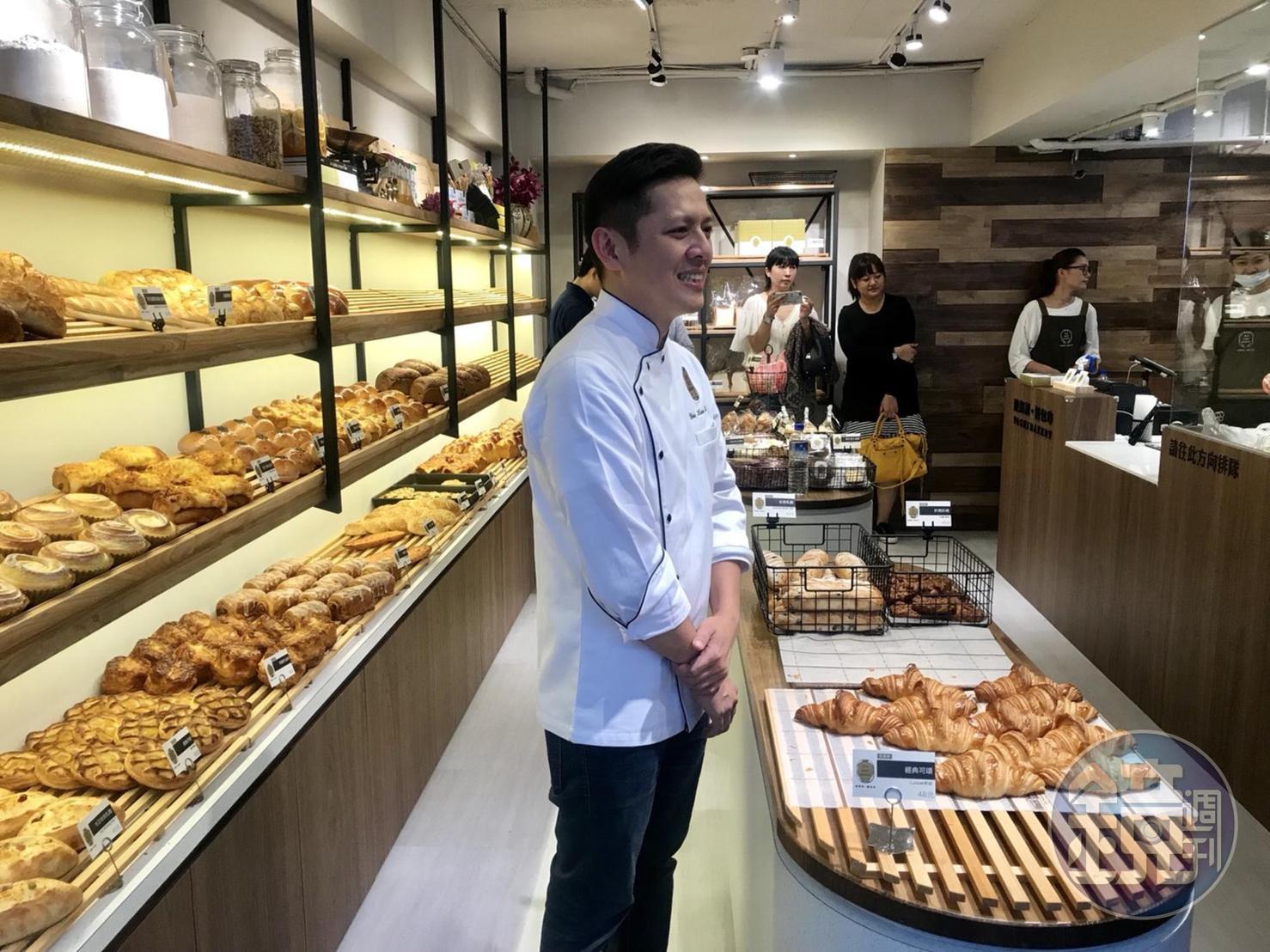 「陳耀訓·麵包埠（Yoshi Bakery）」在台北全新開幕。
