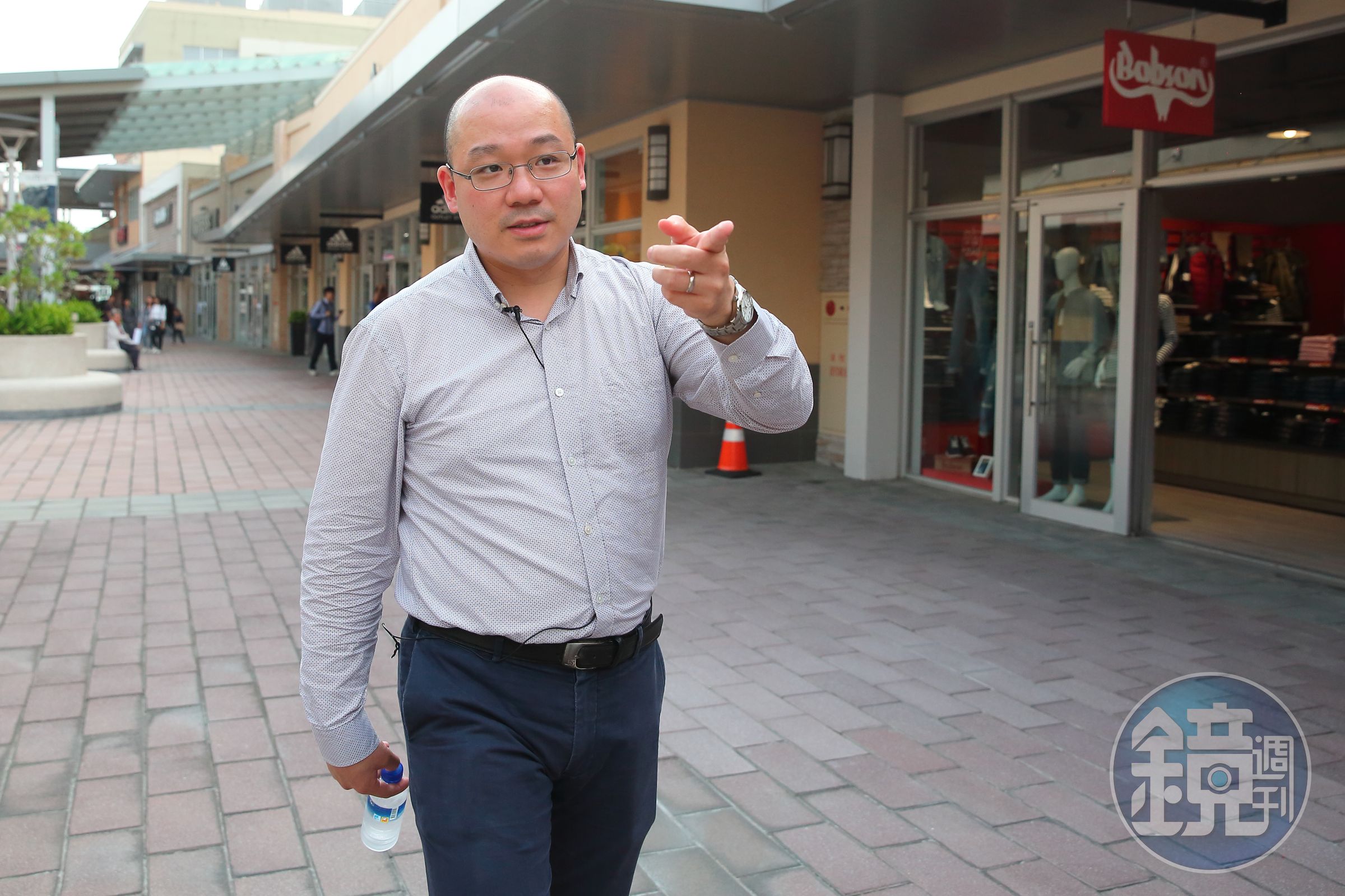 陳炯福原汁原味把國外的商業模式引進來，要做真正的outlet。