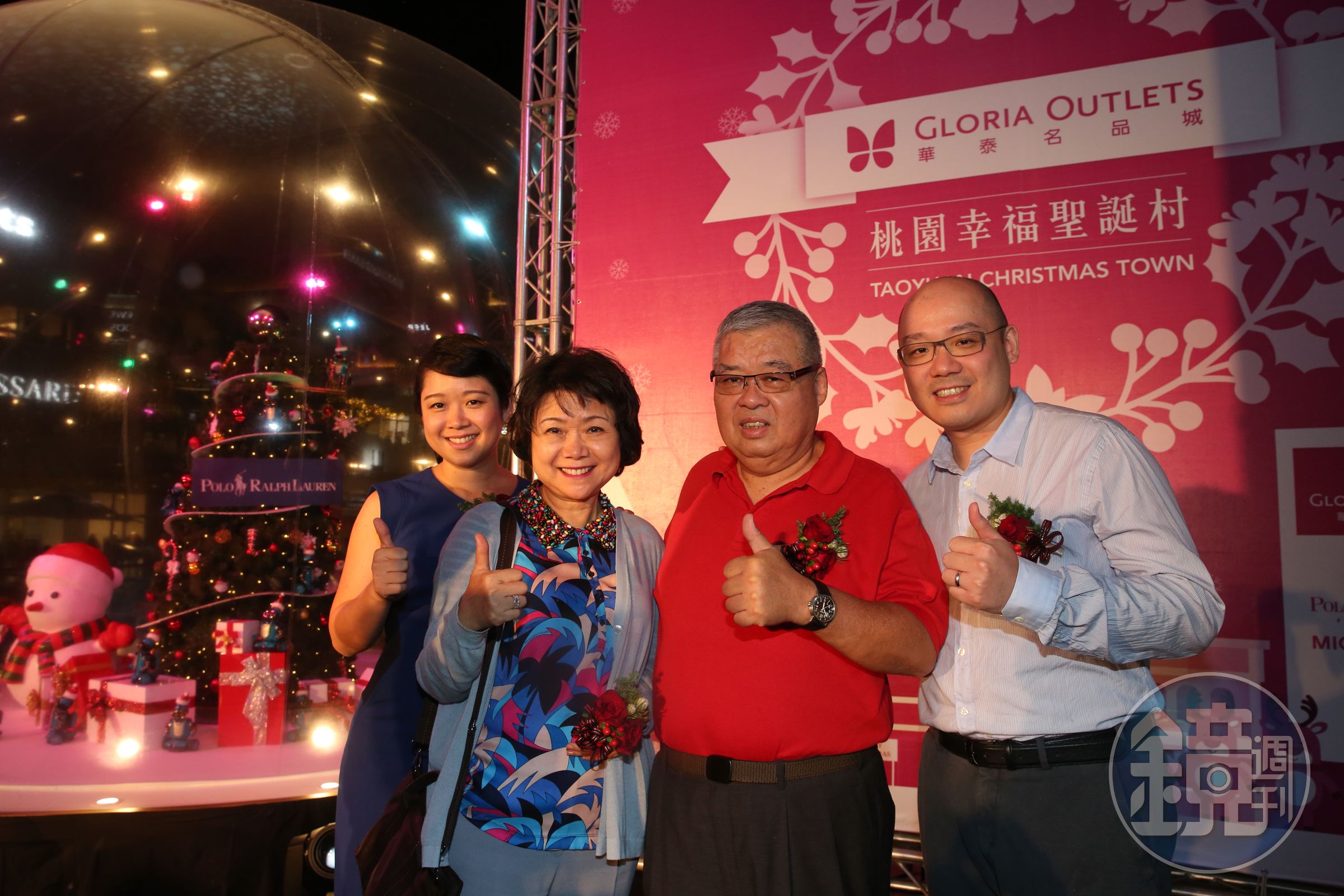 陳天貴對孩子的表現相當滿意，還曾與妻子、小孩參加華泰名品城的活動。