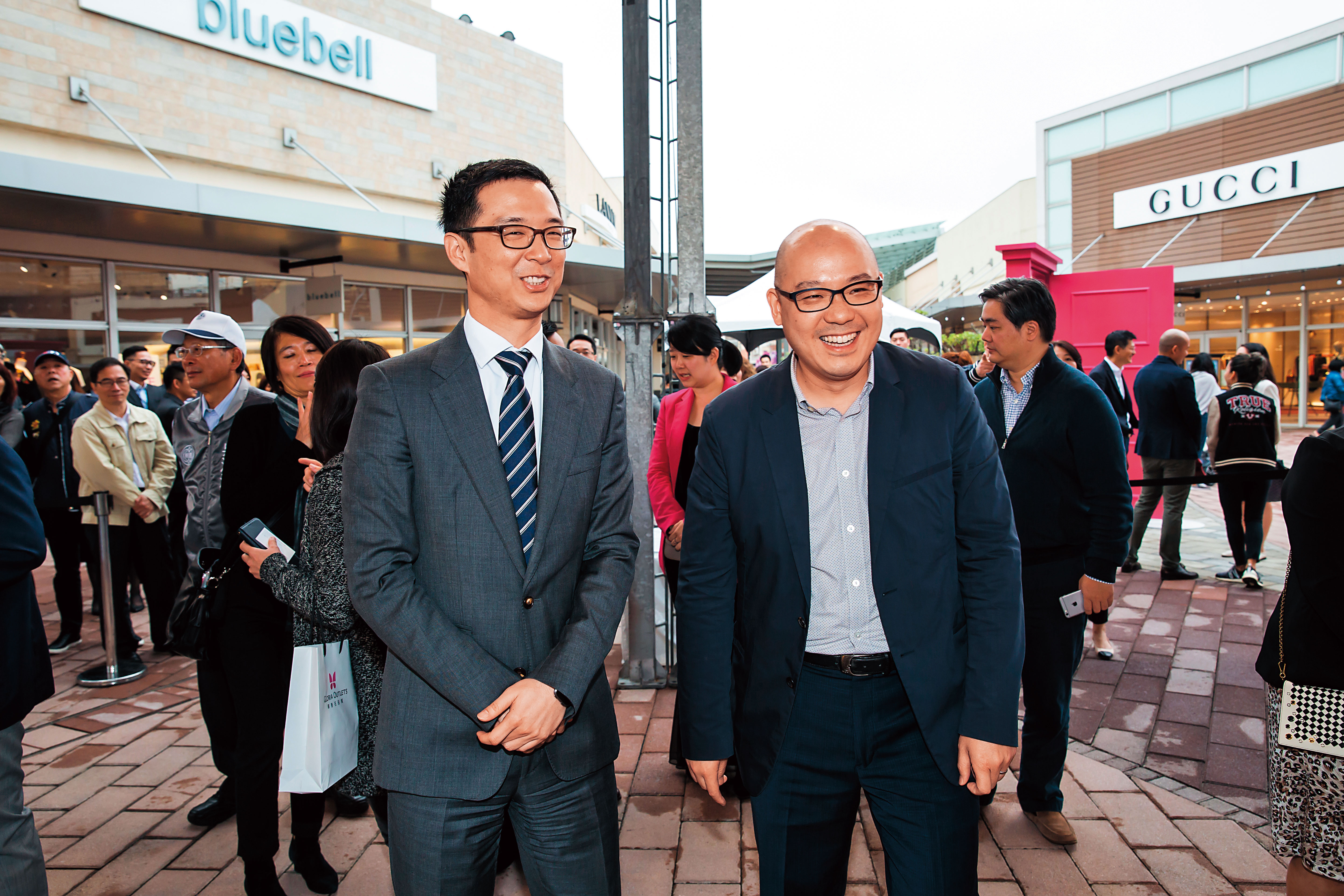 陳炯福與國泰少東兼好友的蔡宗翰攜手打造Outlet。