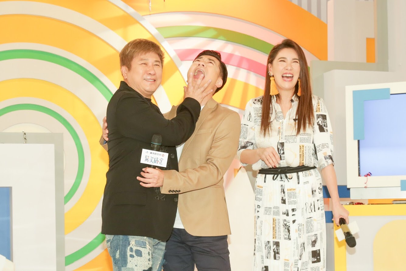 胡瓜（左起）、小禎、陳峙嘉三人同台很會搞笑，讓記者會現場笑聲不斷。