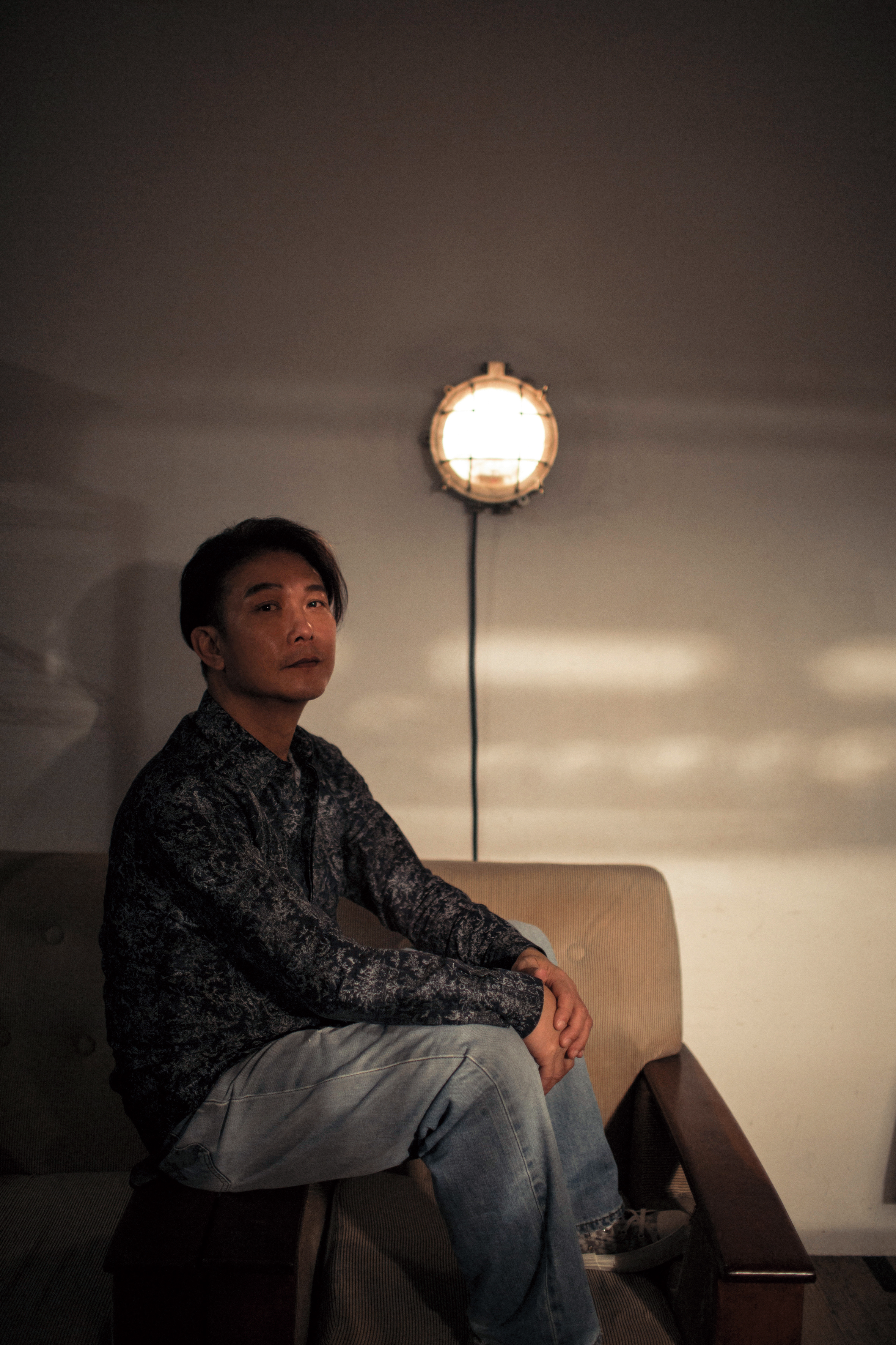 參與環島公益活動， 錢小豪說就算路上刮風下雨， 看起來可能有另外一種味道， 「我覺得沒關係。」