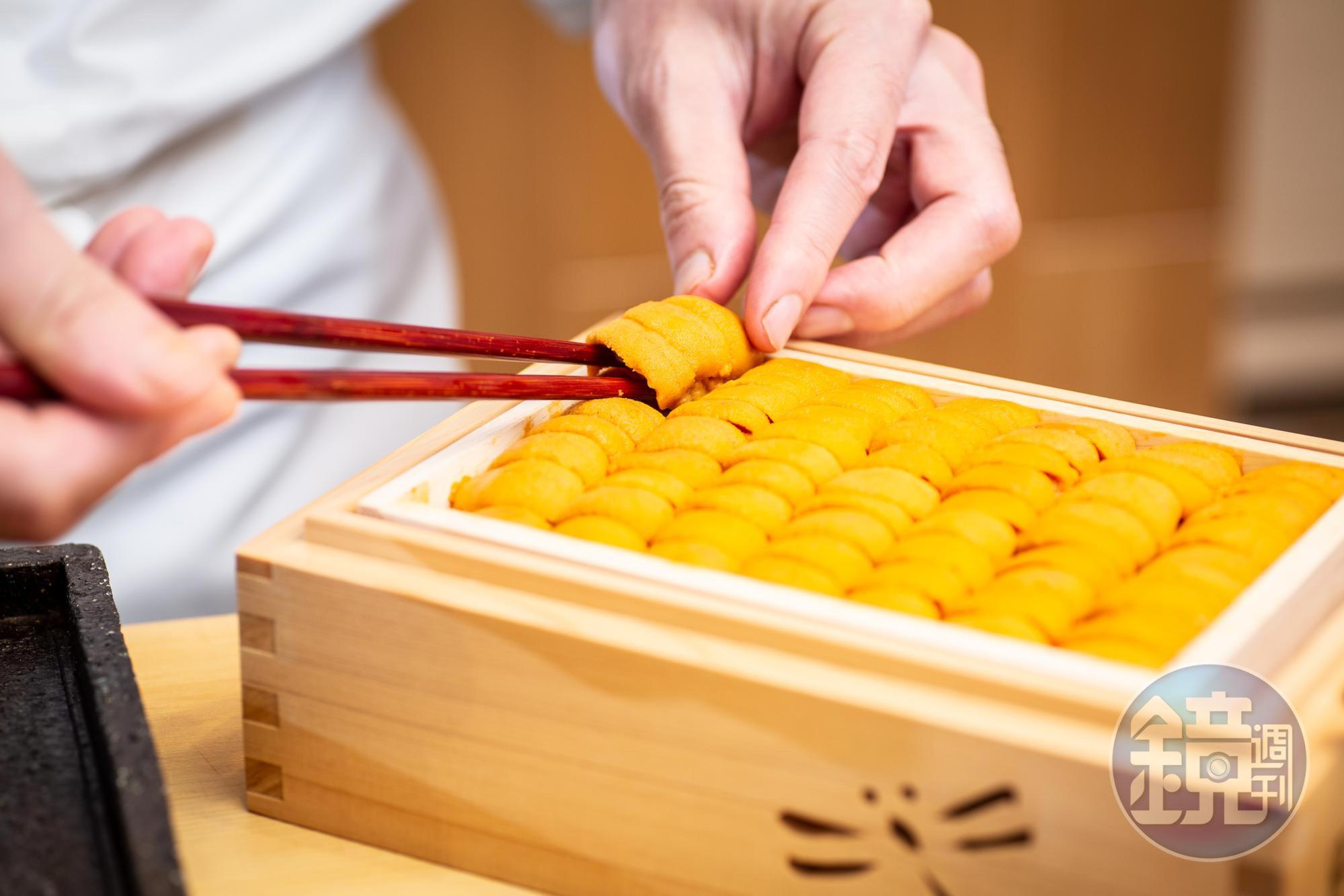 食材全從日本進口，大多來自最大的漁獲集散地豐州市場。