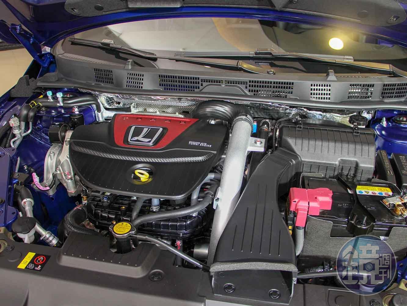 LUXGEN S5 GT225搭載一具1.8升渦輪增壓引擎，可輸出225ps的馬力。