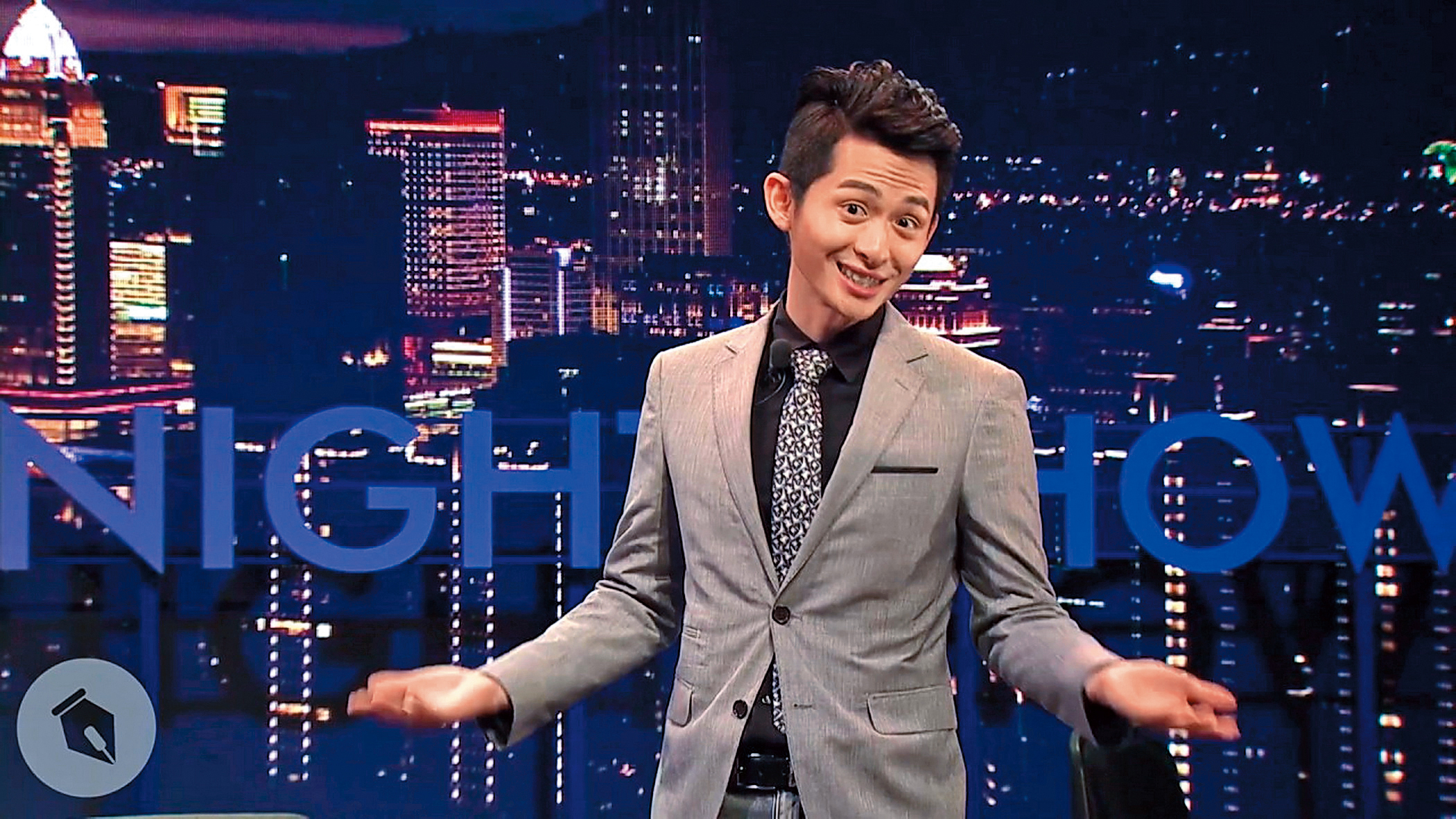 博恩靠著單口喜劇爆紅，現在已擁有自己的大型售票節目《博恩夜夜秀》，門票相當熱銷。（翻攝自《博恩夜夜秀》YouTube）