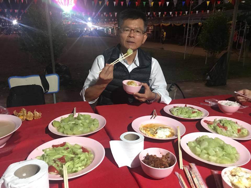 前高雄市長楊秋興脫口而出挺韓選總統等於詐騙集團共犯，引來韓粉灌爆臉書。（翻攝自楊秋興臉書）