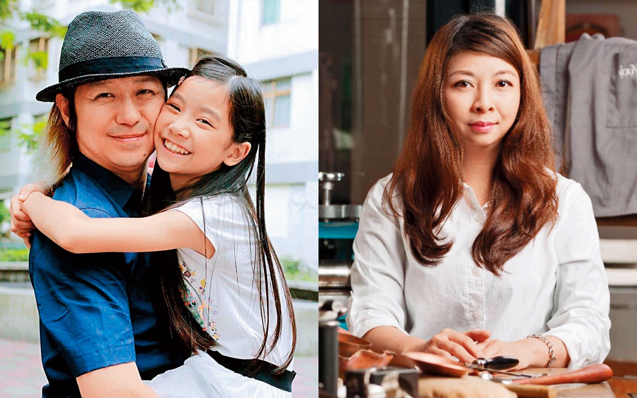 今年12歲的喬喬，多年來都跟著爸爸生活，一直以來給外界的印象都是關係很親密的父女。喬喬的媽媽劉芃昀在本月11日因肺腺癌離世。（左圖翻攝自于卉喬IG、右圖讀者提供）