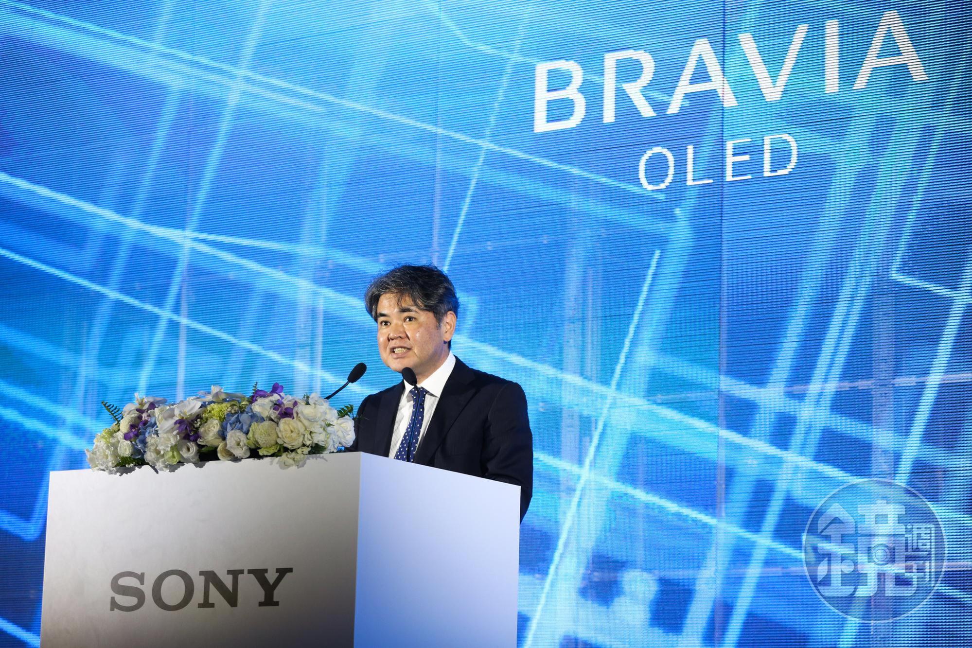 SONY台灣區總經理千葉雄三。