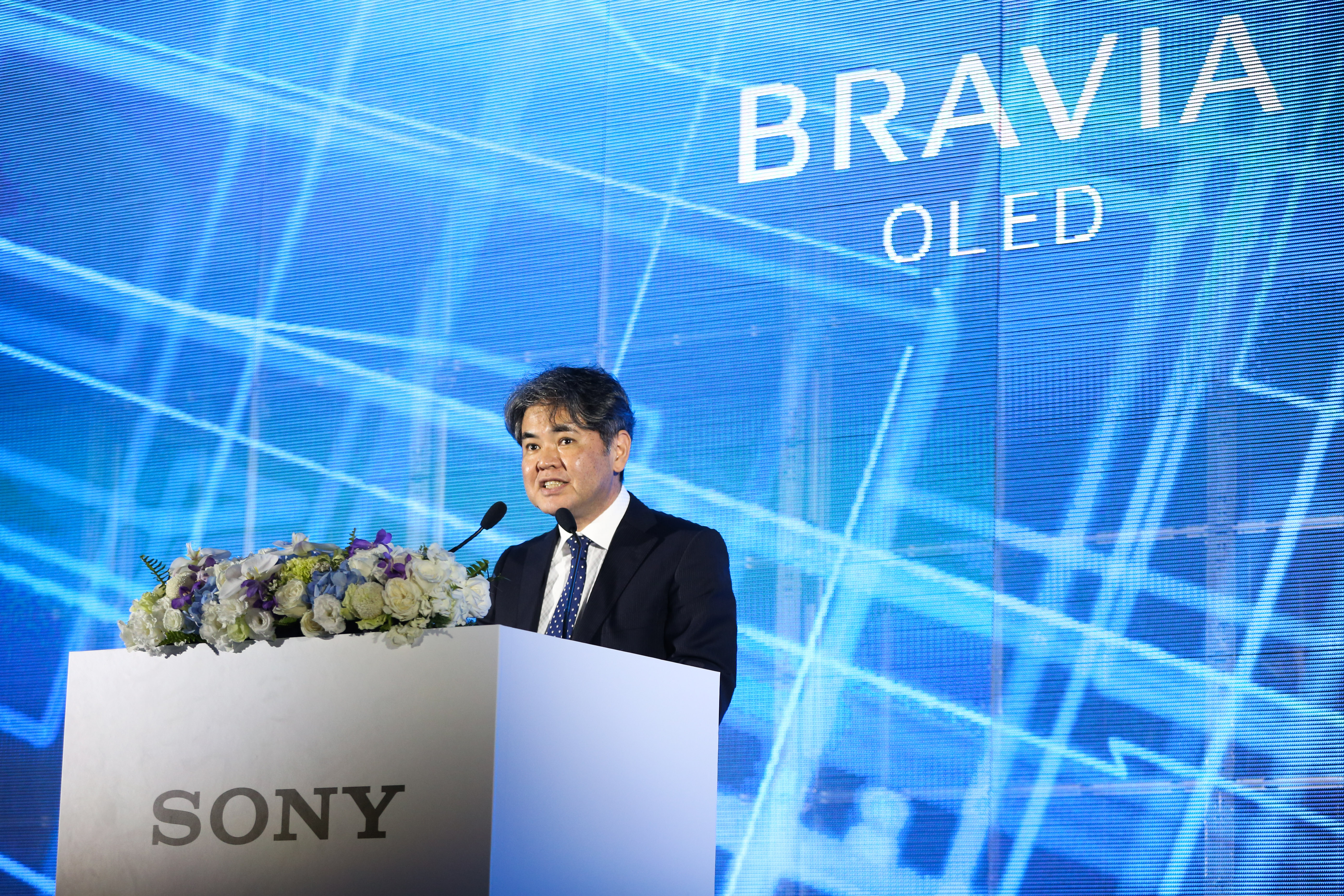 SONY台灣區總經理千葉雄三。