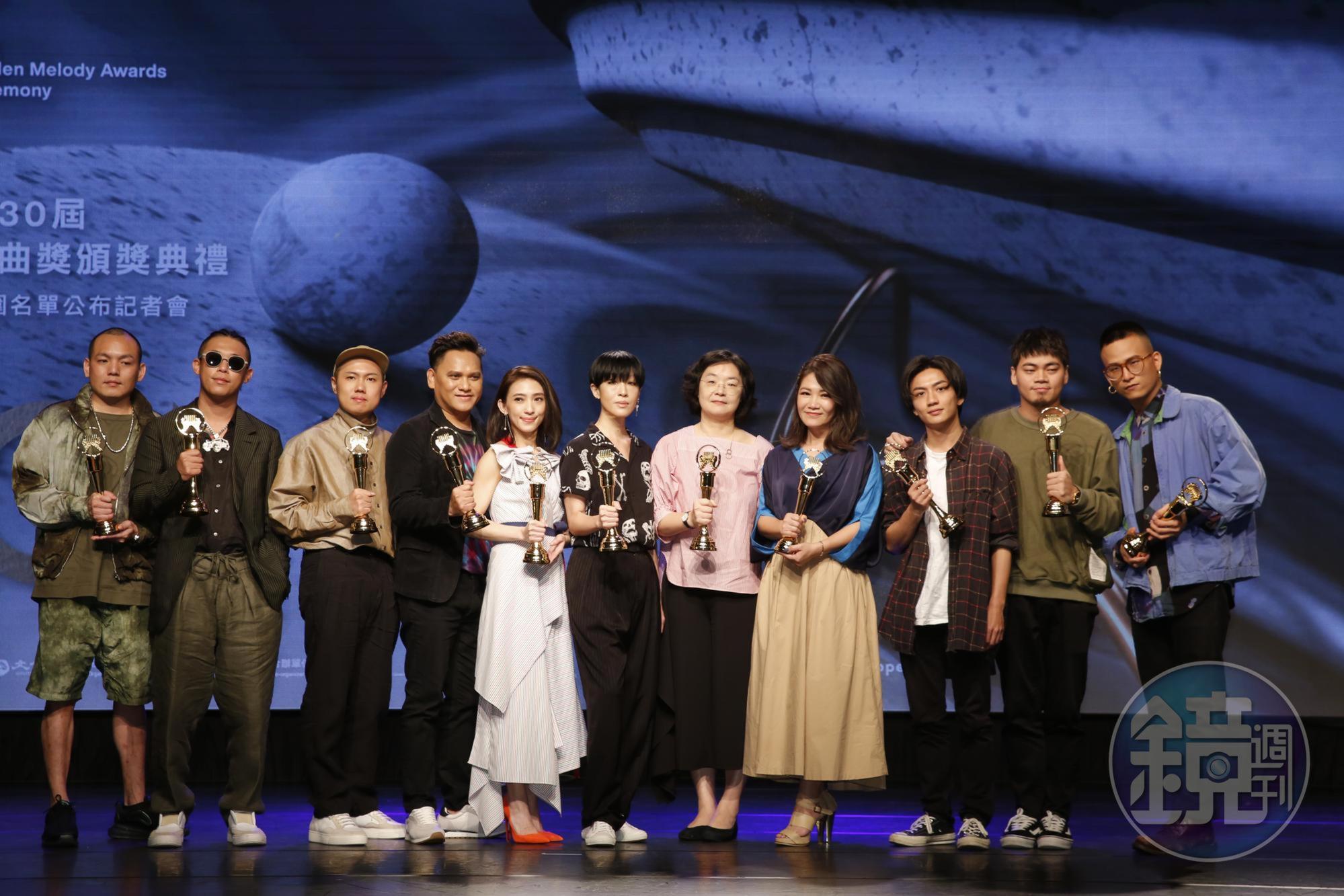 第30屆金曲獎入圍名單公布,蔡依林的《Ugly Beauty》及林憶蓮的《0》皆入圍7項。