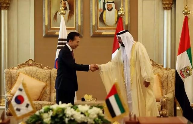 圖丨李明博親訪阿聯酋（來源：Flickr）