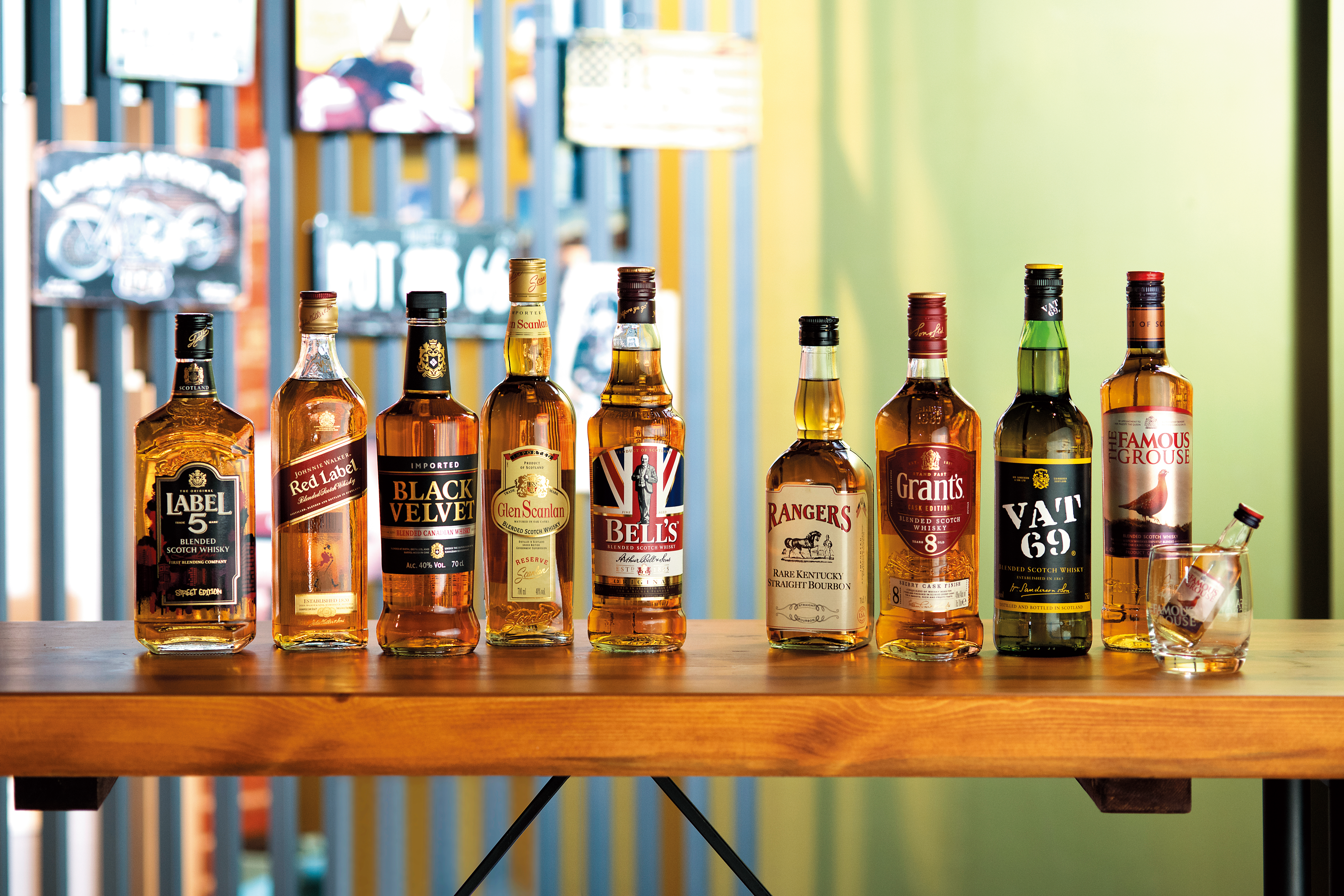 C組競爭最激烈，共有9款威士忌，價位都落在400元以下。