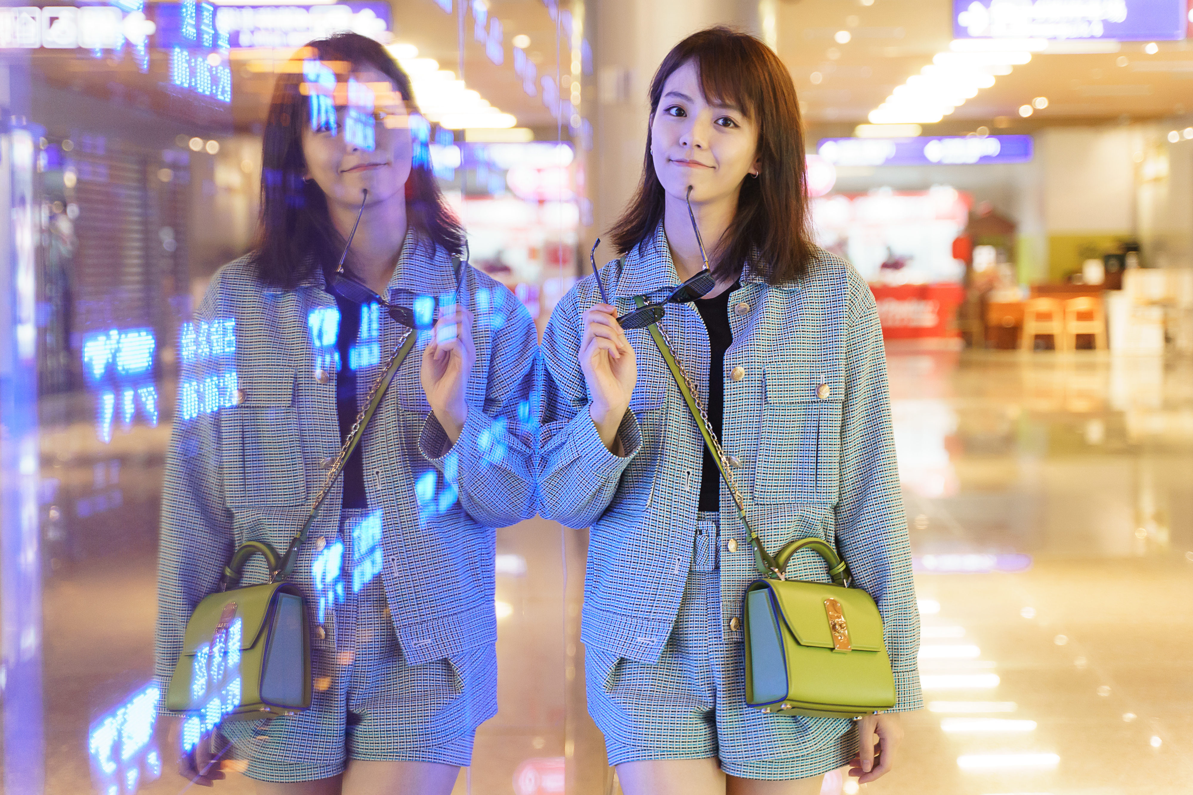 宋芸樺結束延安的拍戲工作便趕回台北,再馬不停蹄前往坎城會合《灼人秘密》劇組。(群星瑞智提供)