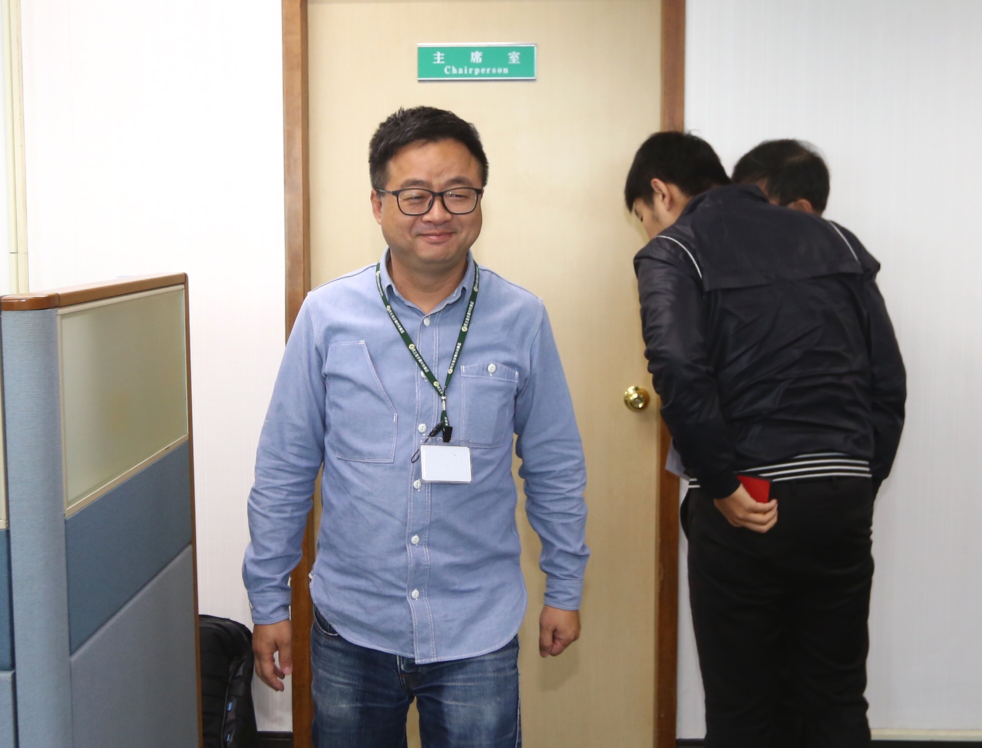 民進黨祕書長羅文嘉轉述蔡、賴陣營協調結果。