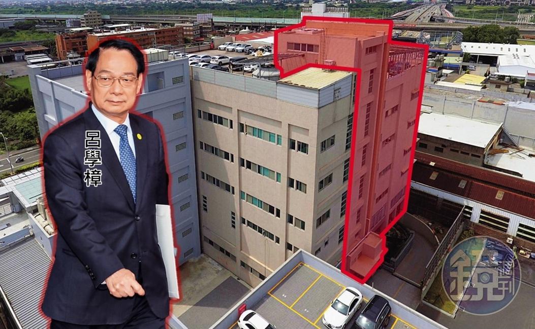聯立汽車董座、國民黨中常委呂學樟，遭爆違法利用工業設施用地經營賓士展示中心。
