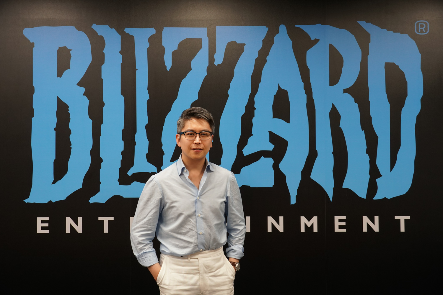 暴雪動畫部資深總監陳璿（Steven Chen）應邀回台演講，在台灣暴雪安排下與媒體閉門座談。