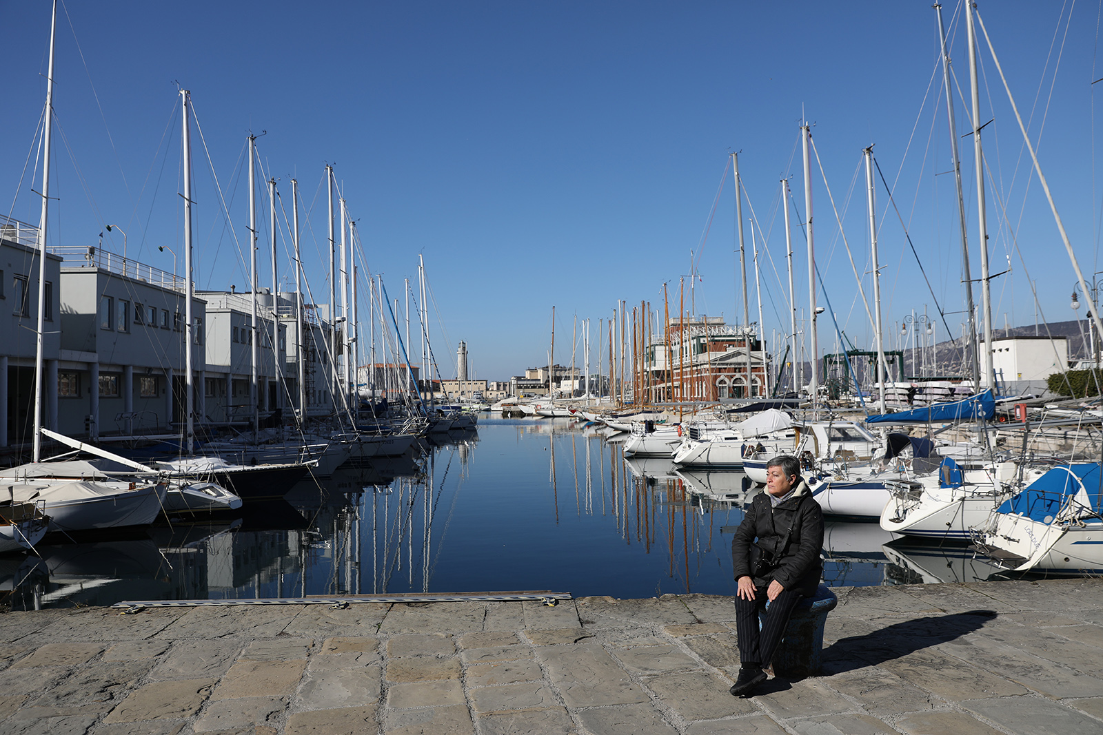 第里雅斯特更像是一座中歐小城，少了點義大利人的熱情，卻有整齊而乾淨的街道。 