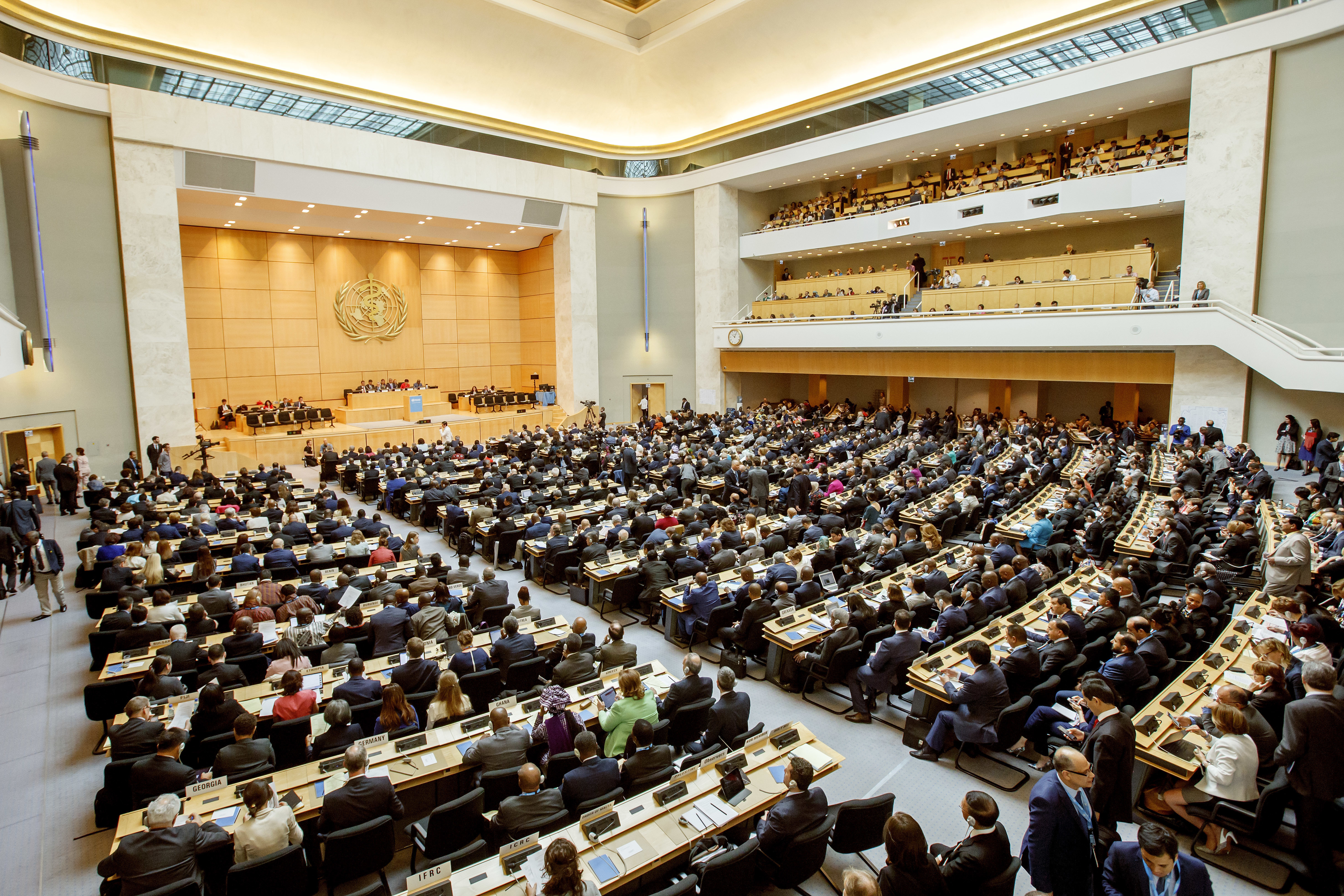 歷經辯論後，WHA大會主席仍裁示不將「邀請台灣以觀察員身分參加WHA」提案納入議程。（東方IC）