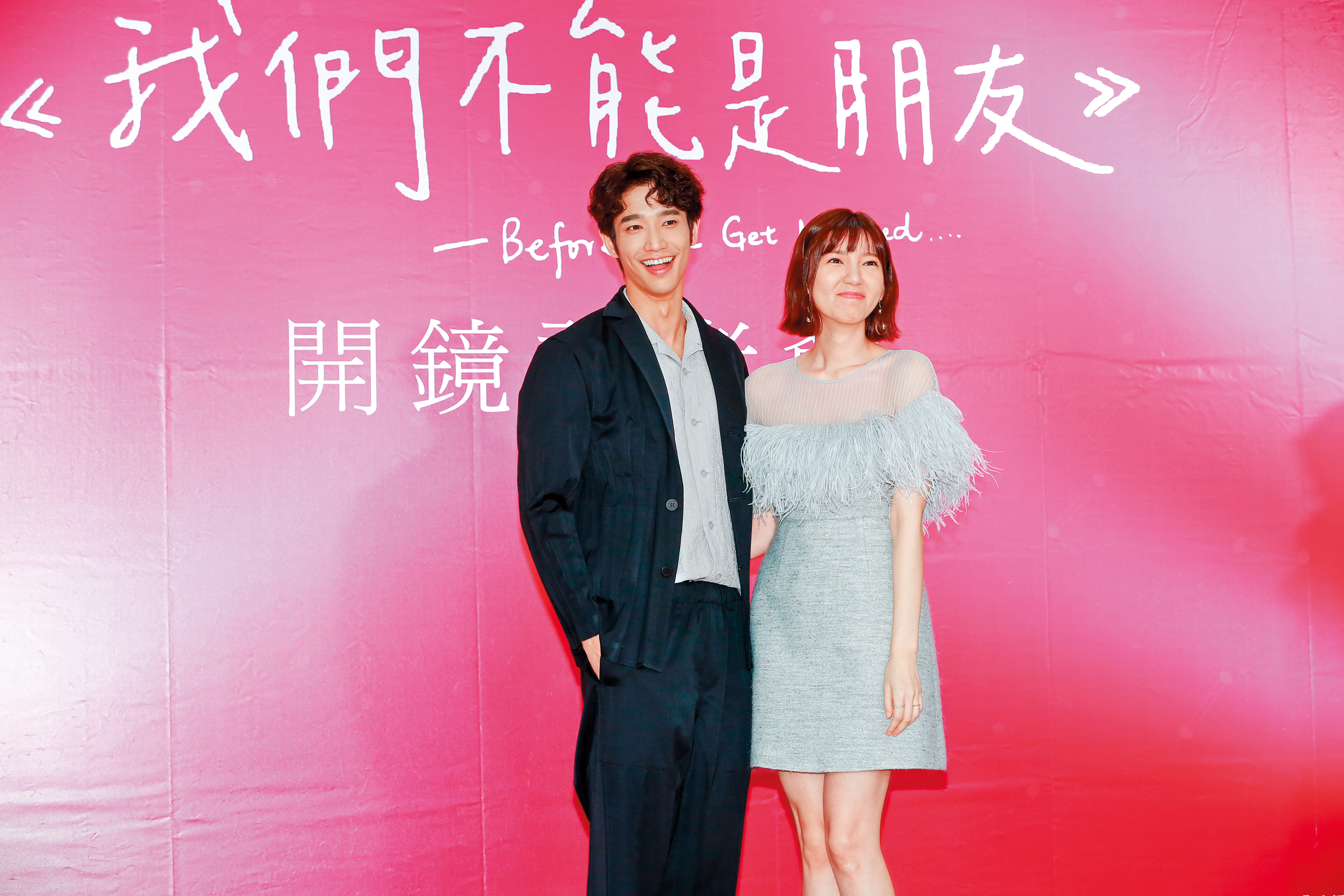 郭雪芙（右）與劉以豪合作偶像劇《我們不能是朋友》，戲約不斷。