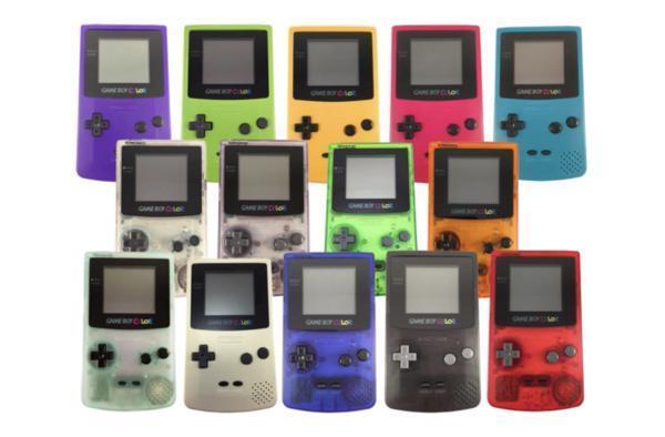 Game Boy Color 大集合。(圖/網路)
