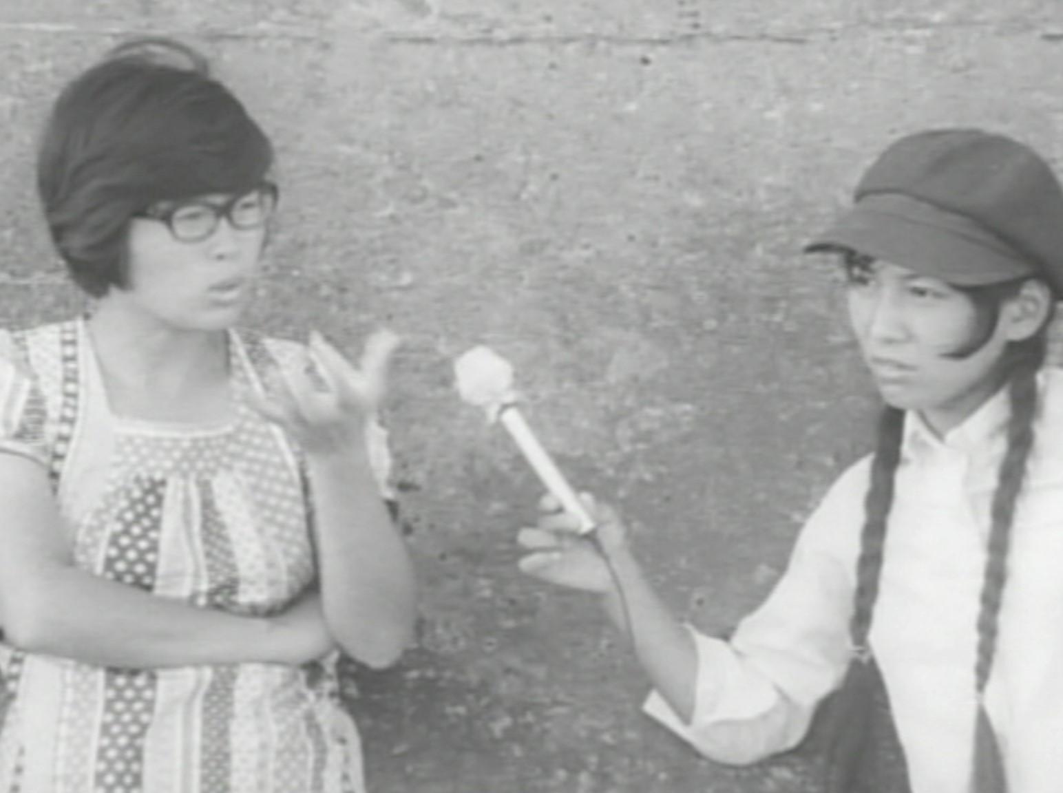 原一男紀錄片《極私愛慾・戀曲1974》中以他的前女友武田美由紀（左）為主題，右為工作人員、也是原一男妻子小林佐智子。（TIDF提供）