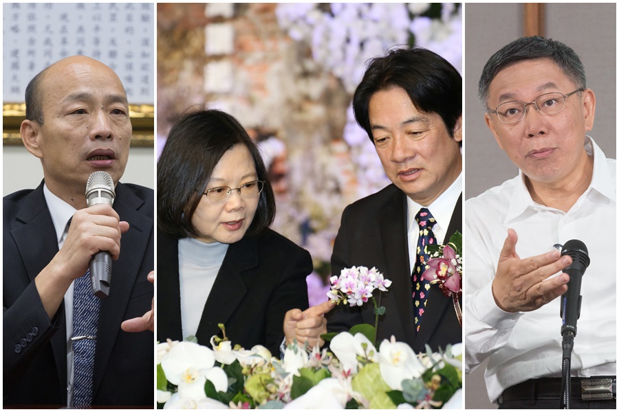 民進黨總統初選預計對比式民調將採納入台北市長柯文哲，並與高雄市長韓國瑜的「三腳督」民調。