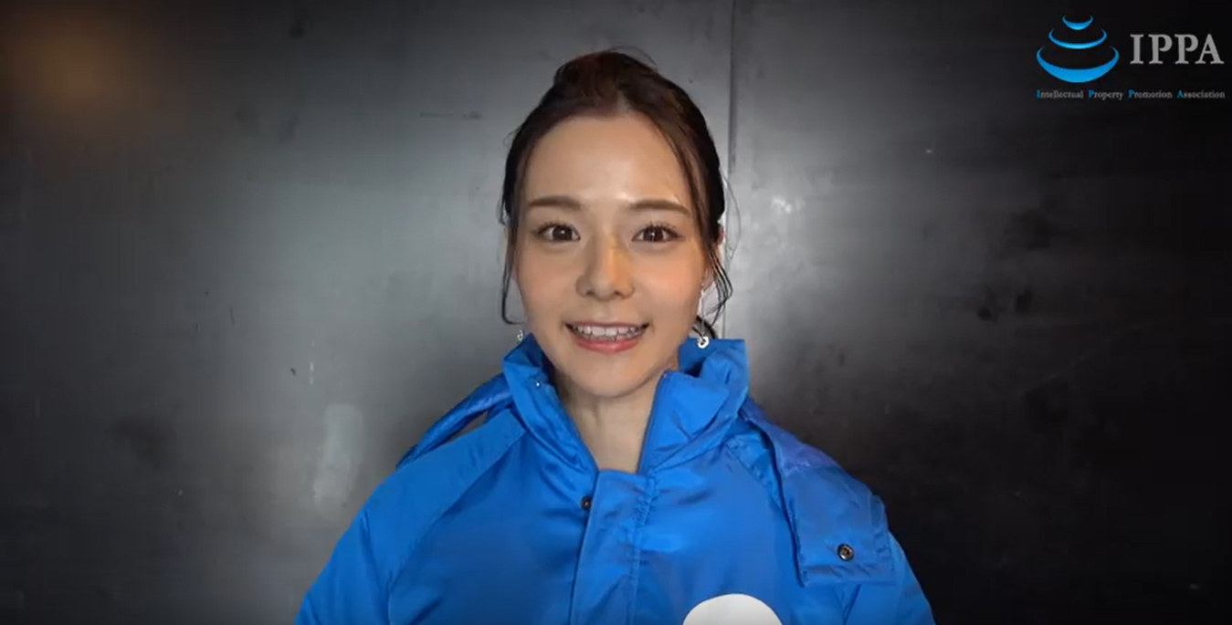 AV女優吉高寧寧感謝台灣警方。（刑事局提供）