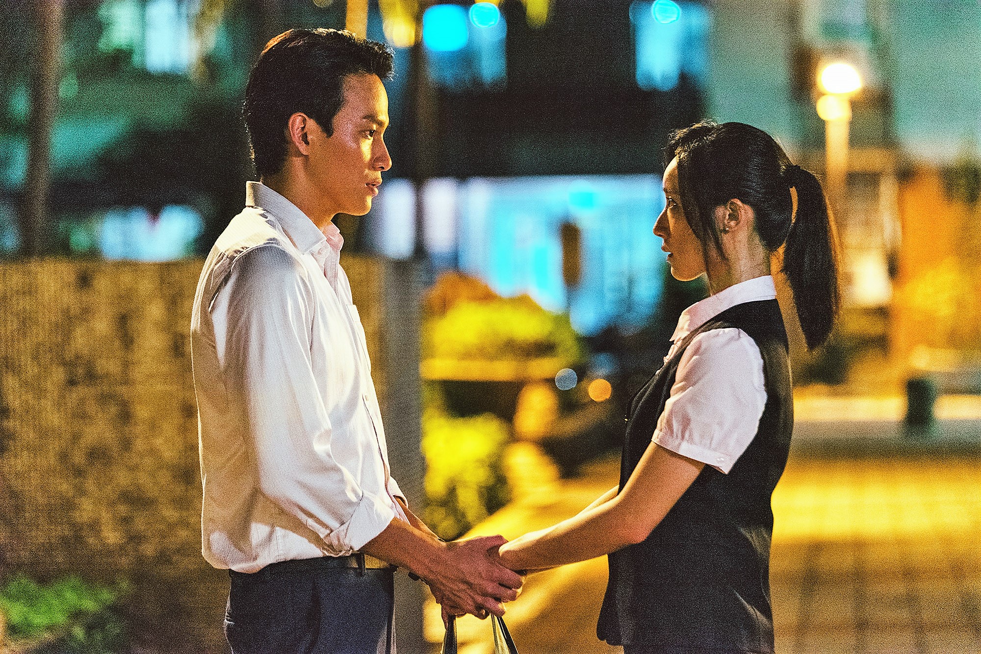 《噬罪者》曹晏豪、林子熙首度合作飾演情侶。（圖／公視提供）