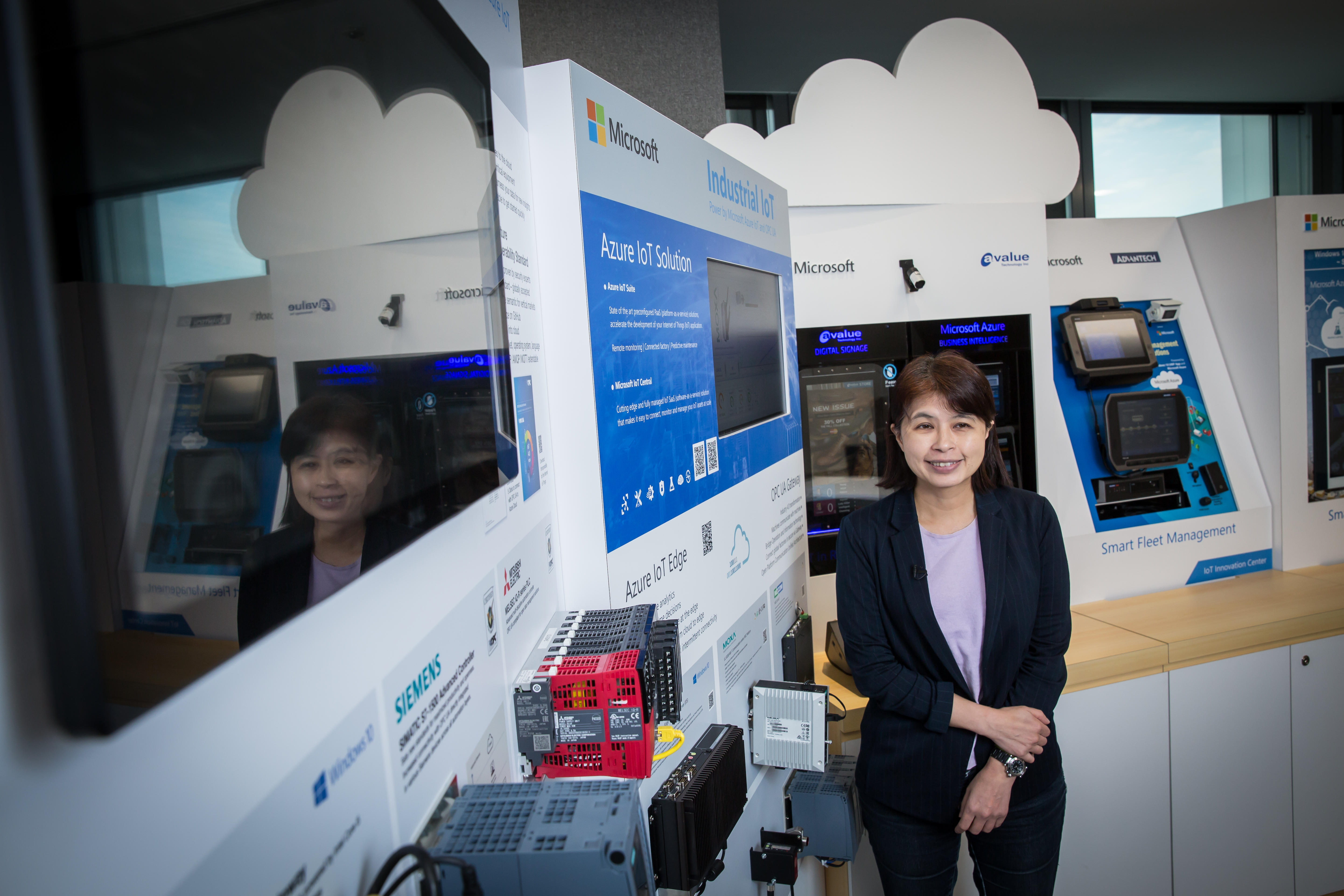 講話速度飛快的葉怡君，是台灣產業界少數的女總經理。