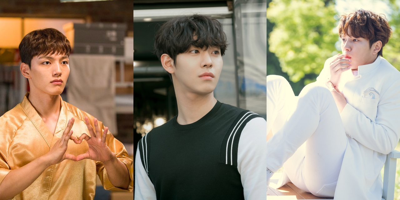 呂珍九（左起）、安孝燮與金明洙新劇接連上檔，而他們的共通點竟然都「不是人」。（合成圖片：KKTV、NETFLIX、愛奇藝台灣站提供）