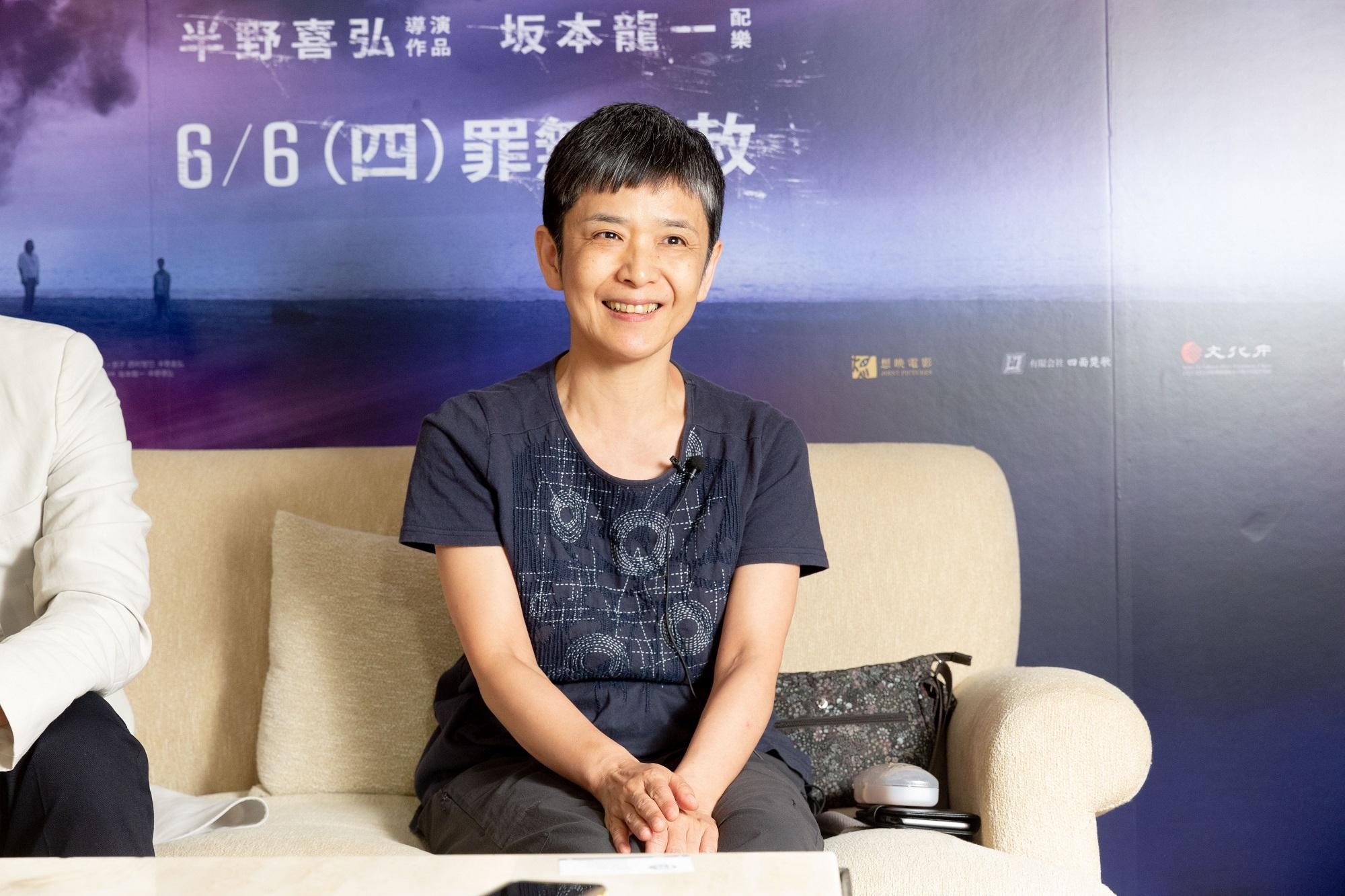 監製小坂史子建議有志當製片的年輕人，要常站在別人的立場看事情。 