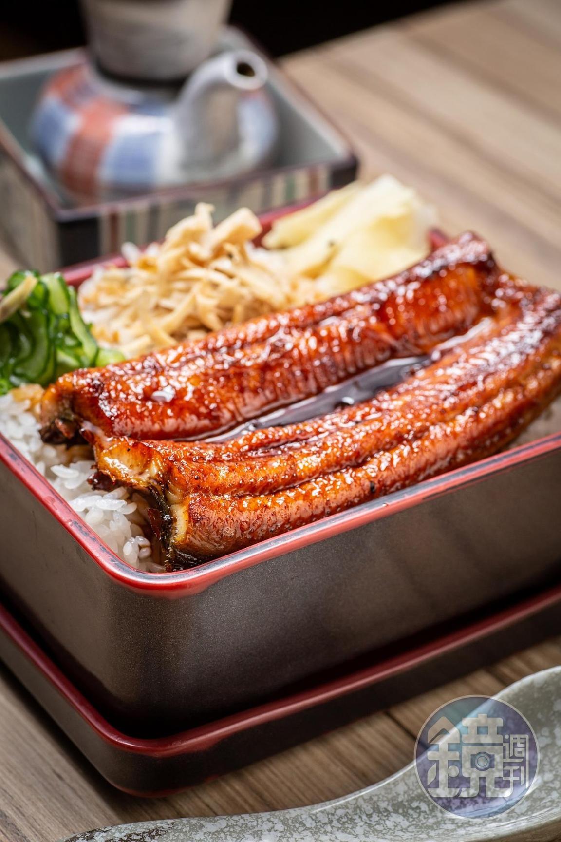 每日限量,手工拔刺的鰻魚飯,是他們自豪的料理。(280元/份)