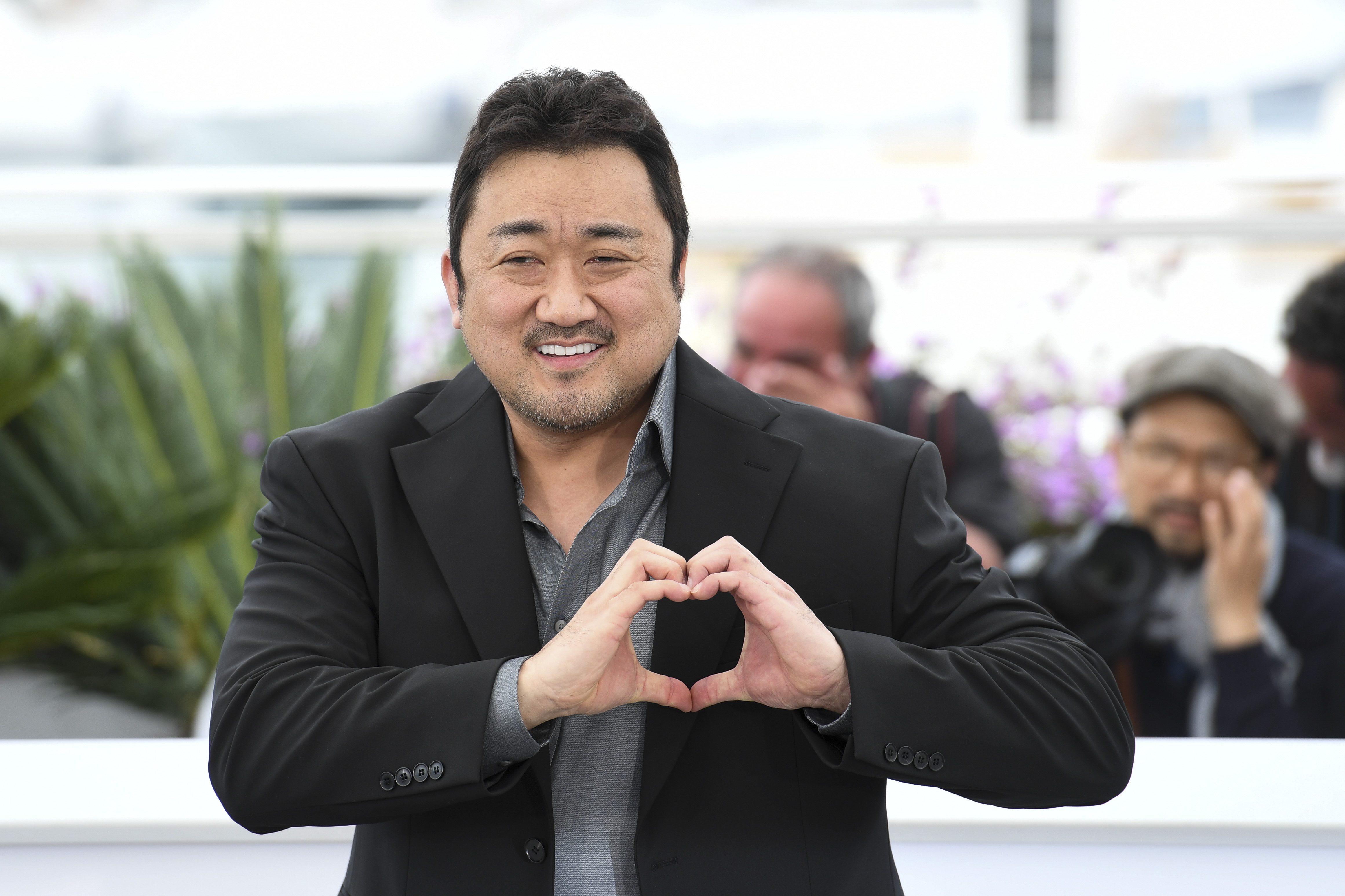 男星馬東石難得放閃，在坎城影展媒體餐敘突鬆口明年將完婚。（東方IC）