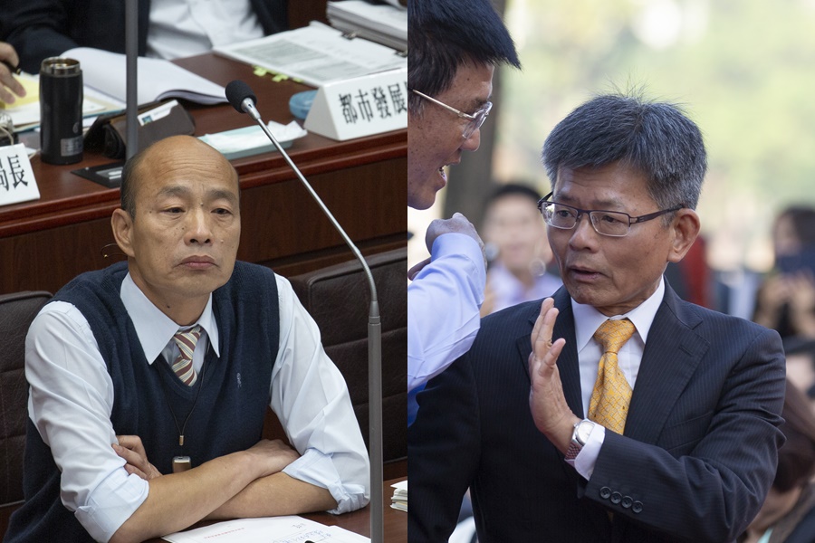 楊秋興今（24日）接受媒體專訪，提到韓國瑜先前說的「Yes,I do」，讓他覺得很噁心。（本刊資料照）