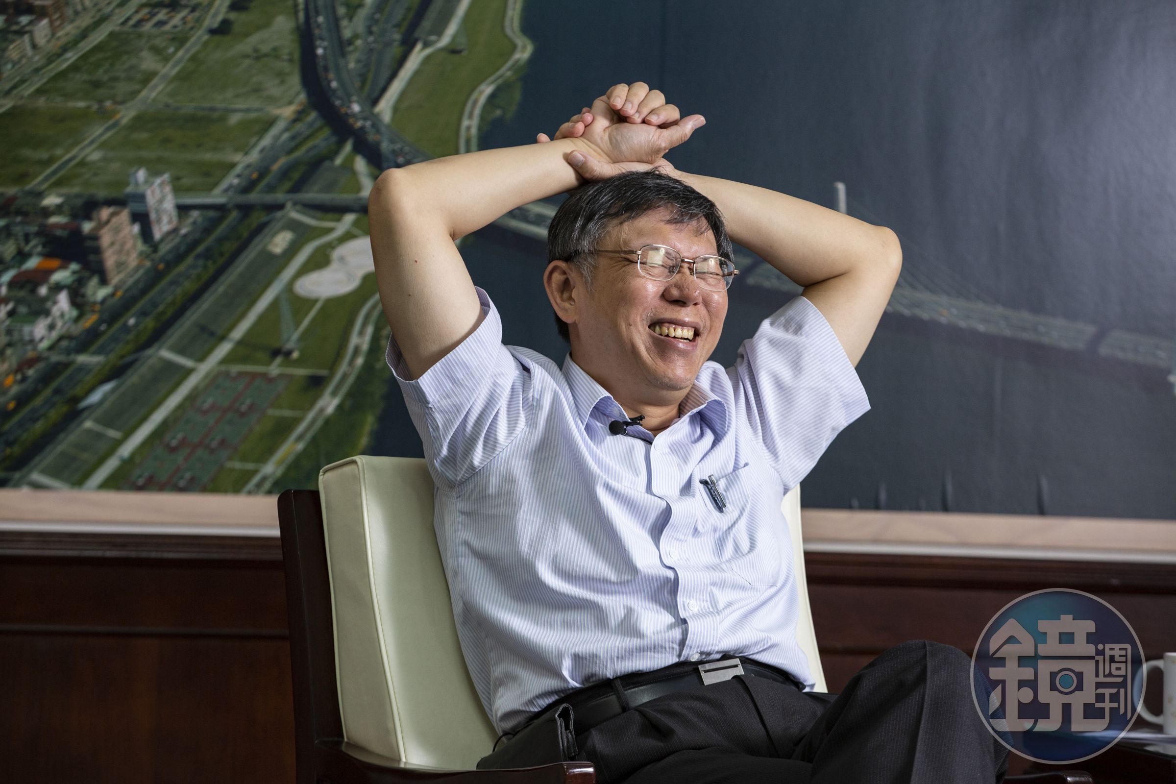 韓國瑜允諾將6月1日出席凱道誓師大會，柯文哲聞此消息笑稱，「他現在是政治100分、經濟0分。」（圖為本刊資料照）