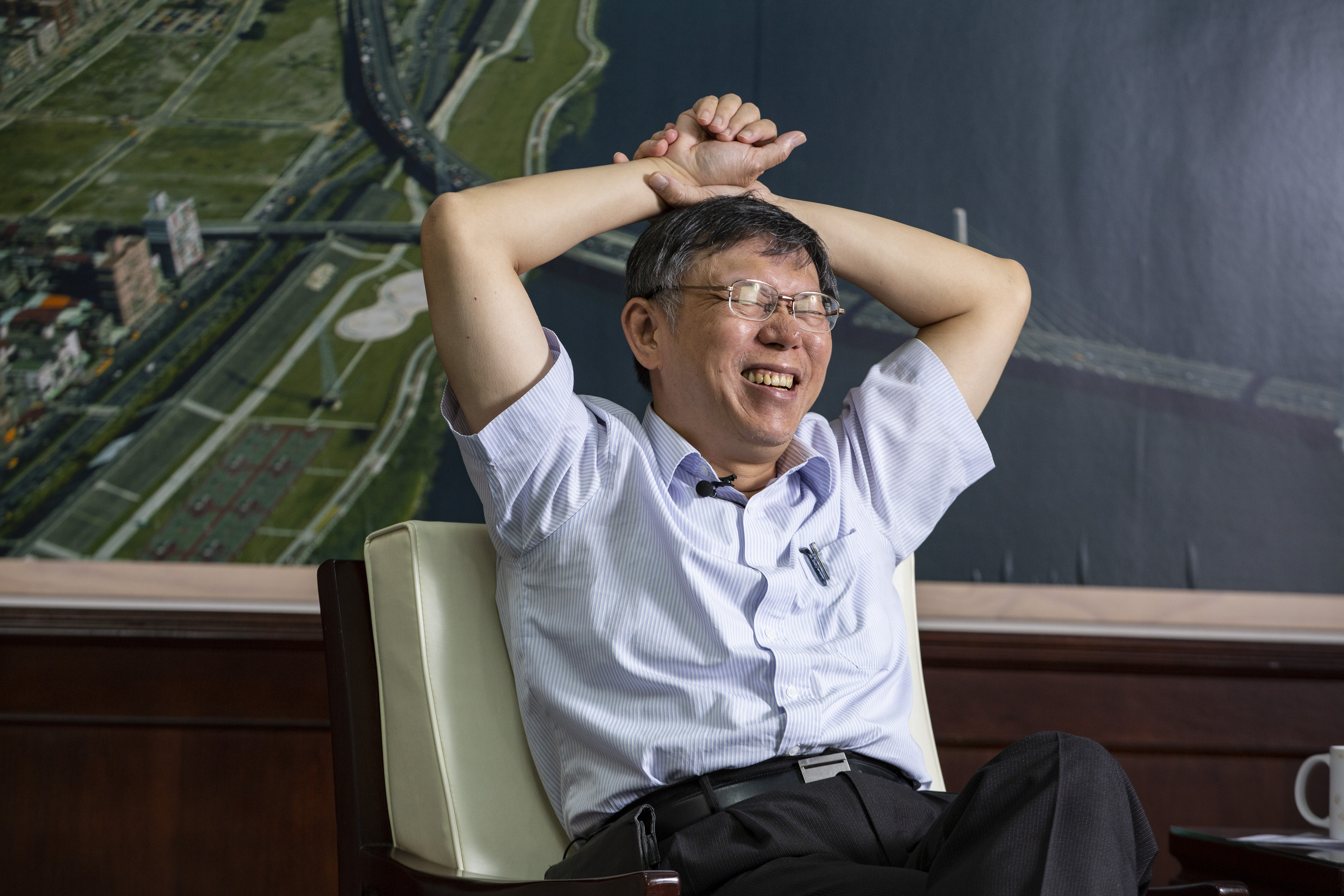 韓國瑜允諾將6月1日出席凱道誓師大會，柯文哲聞此消息笑稱，「他現在是政治100分、經濟0分。」（圖為本刊資料照）