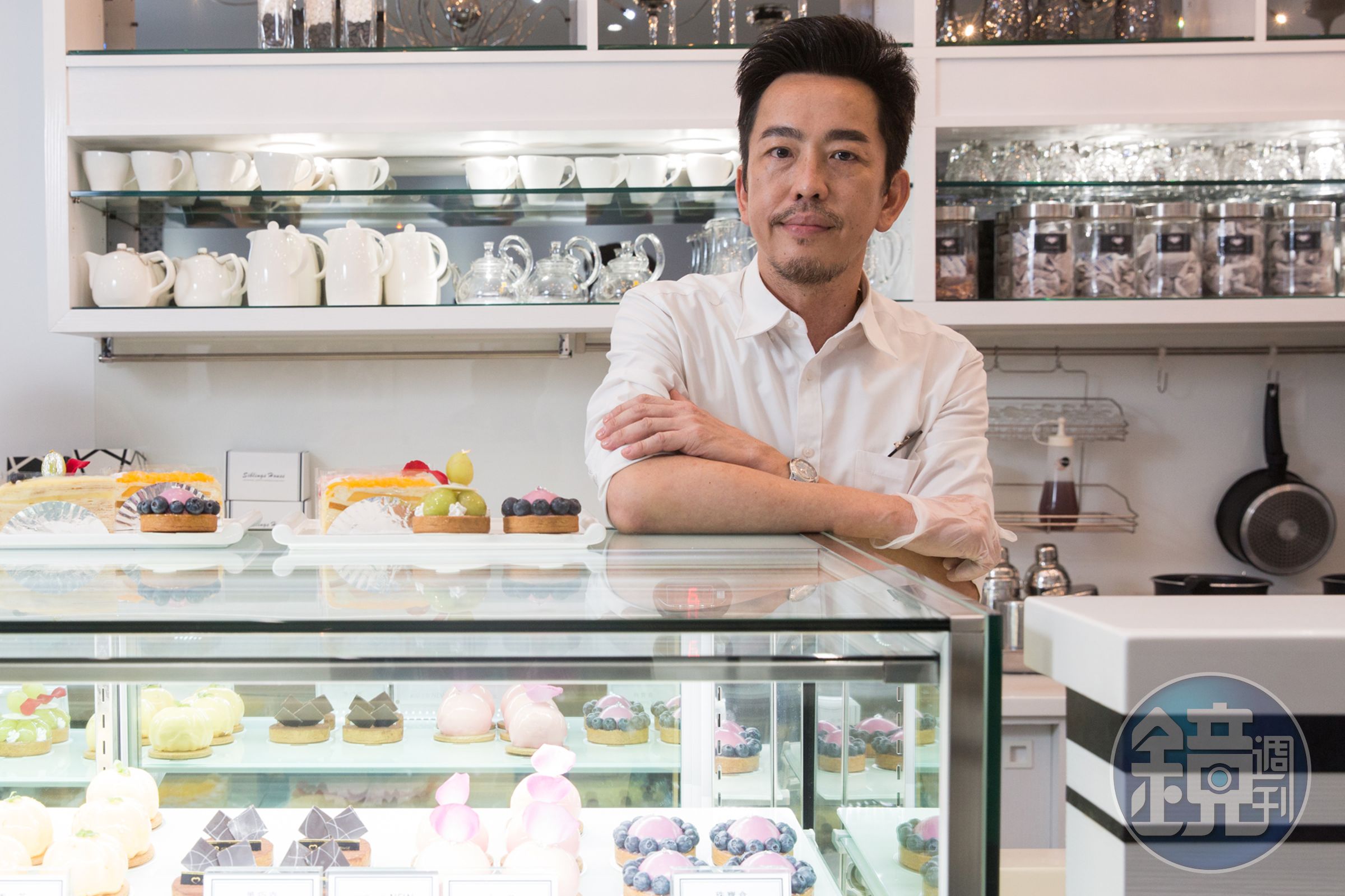 Rico相當要求完美，開店重視的不只是甜點要好吃，店面設計、人員訓練都不容許半點失誤。