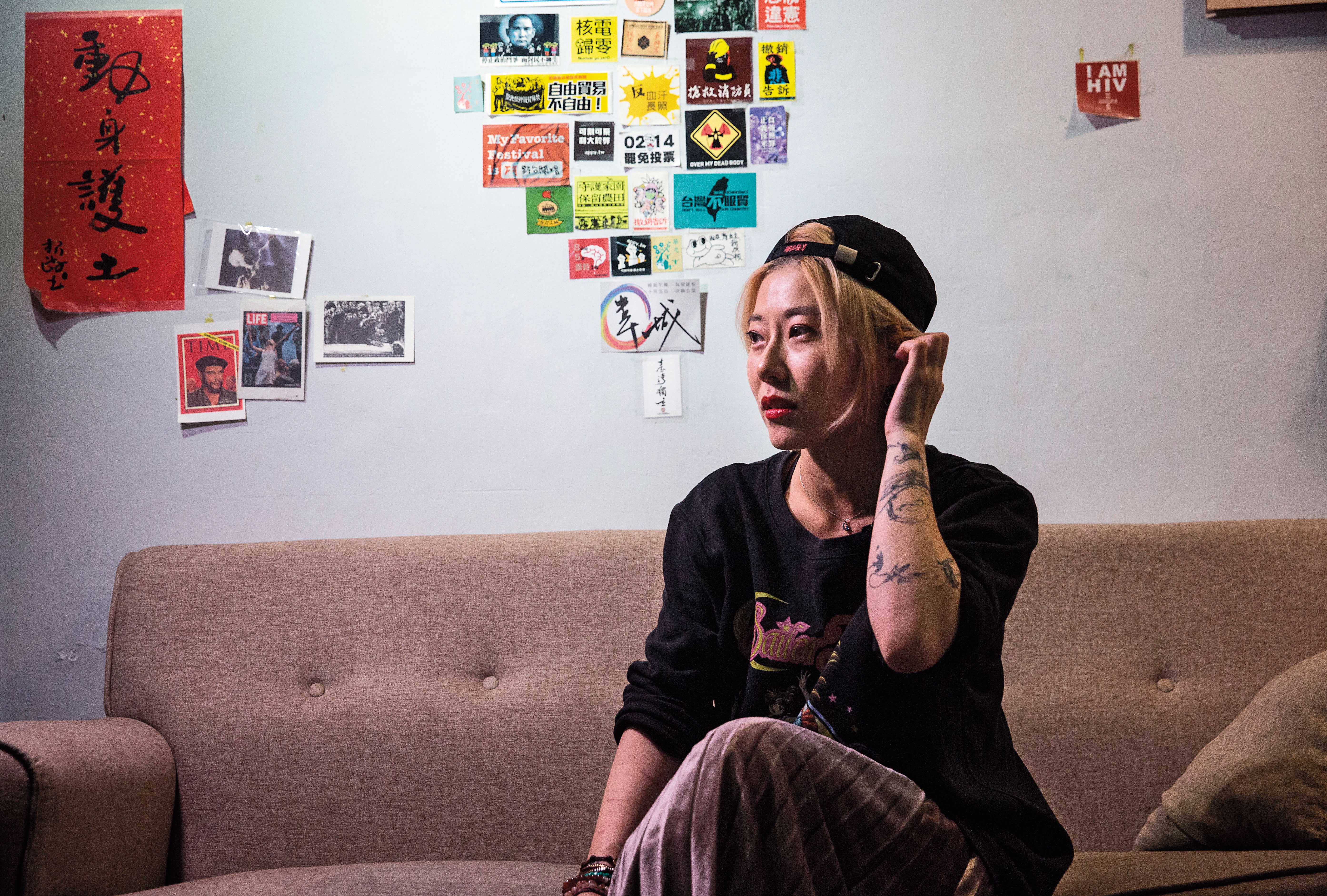 曾受憂鬱症所苦，宋晉儀正努力與憂鬱和平共處，「我覺得它不一定會從生命裡面消失，可是我比較能知道我現在到了哪裡。」