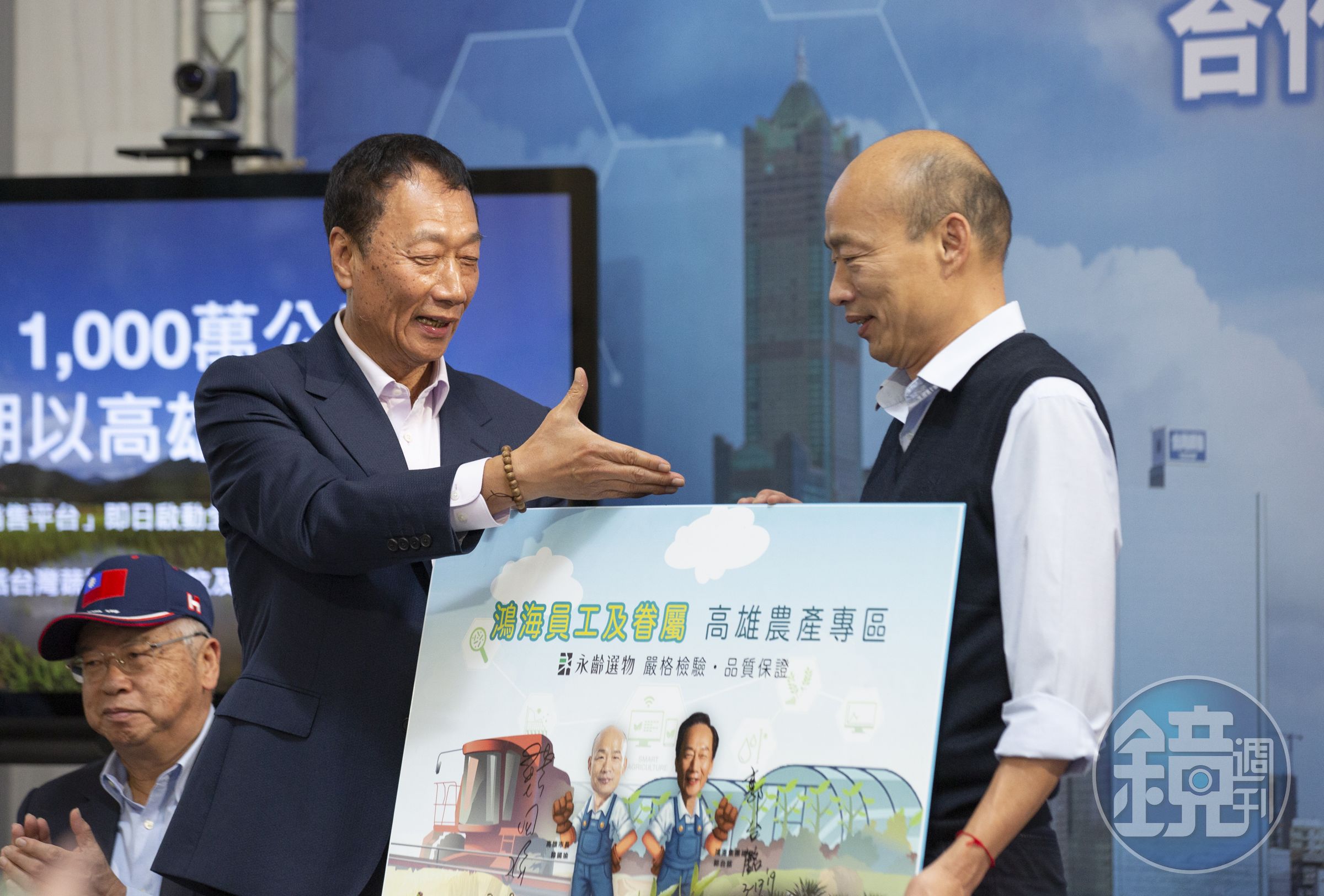 郭台銘於3月17日南下高雄與市長韓國瑜簽訂MOU，時間不到2個半月，鴻海就具體在高雄投資。（圖為本刊資料照）