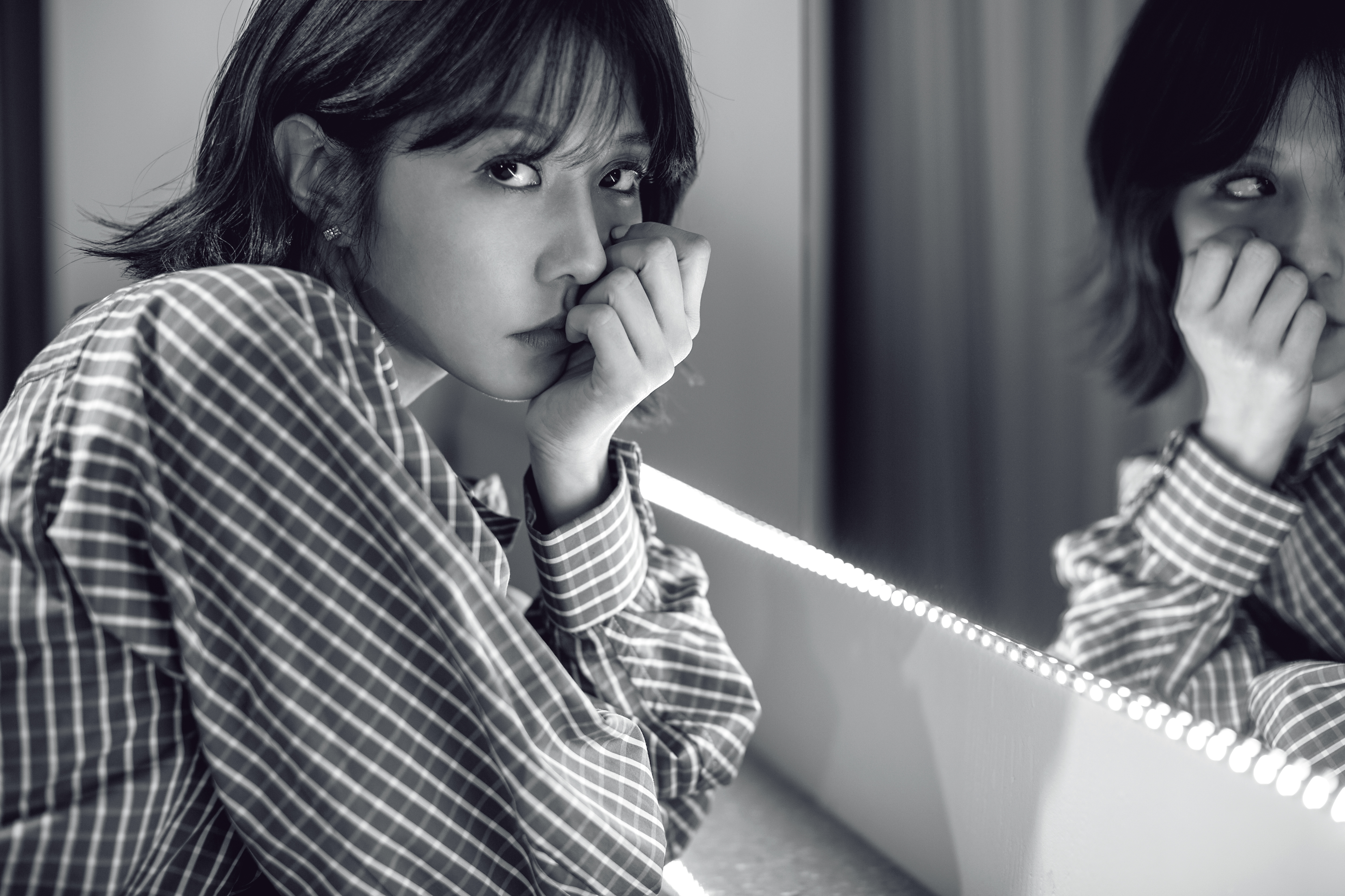 大家對邵雨薇的印象都是甜美，但她膽子大，又肯嘗試，殺人魔、碰觸屍體的法醫她都可以演。