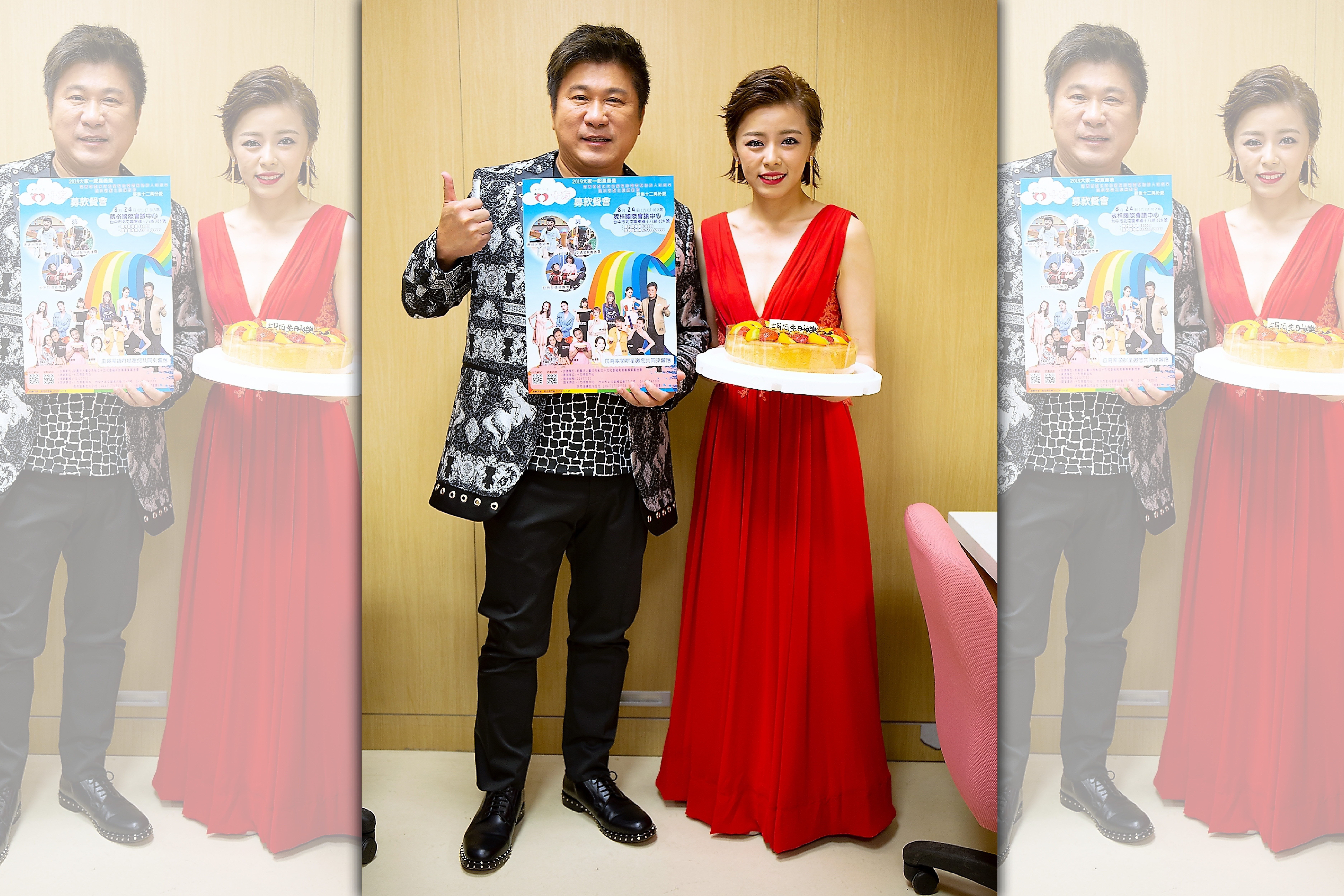 《台灣那麼旺》團隊為胡瓜祕密慶生，沒想到一早就被識破。（民視提供）