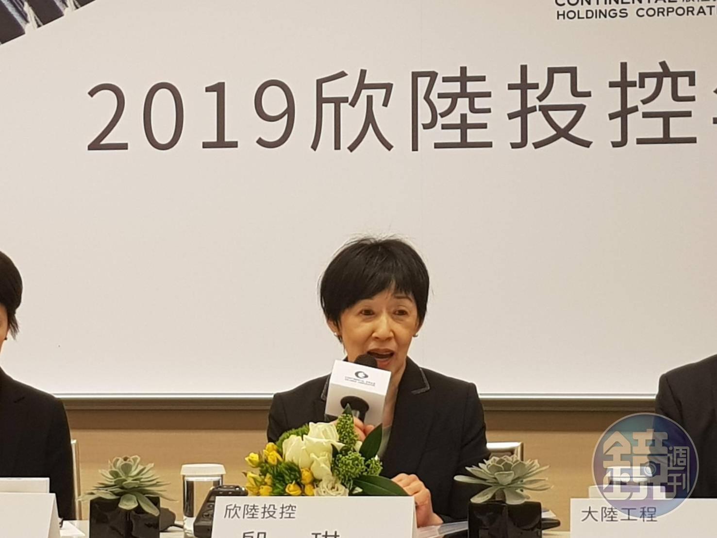針對大陸工程陸續出售高鐵股票，殷琪表示該賣就賣，尊重經理人判斷。