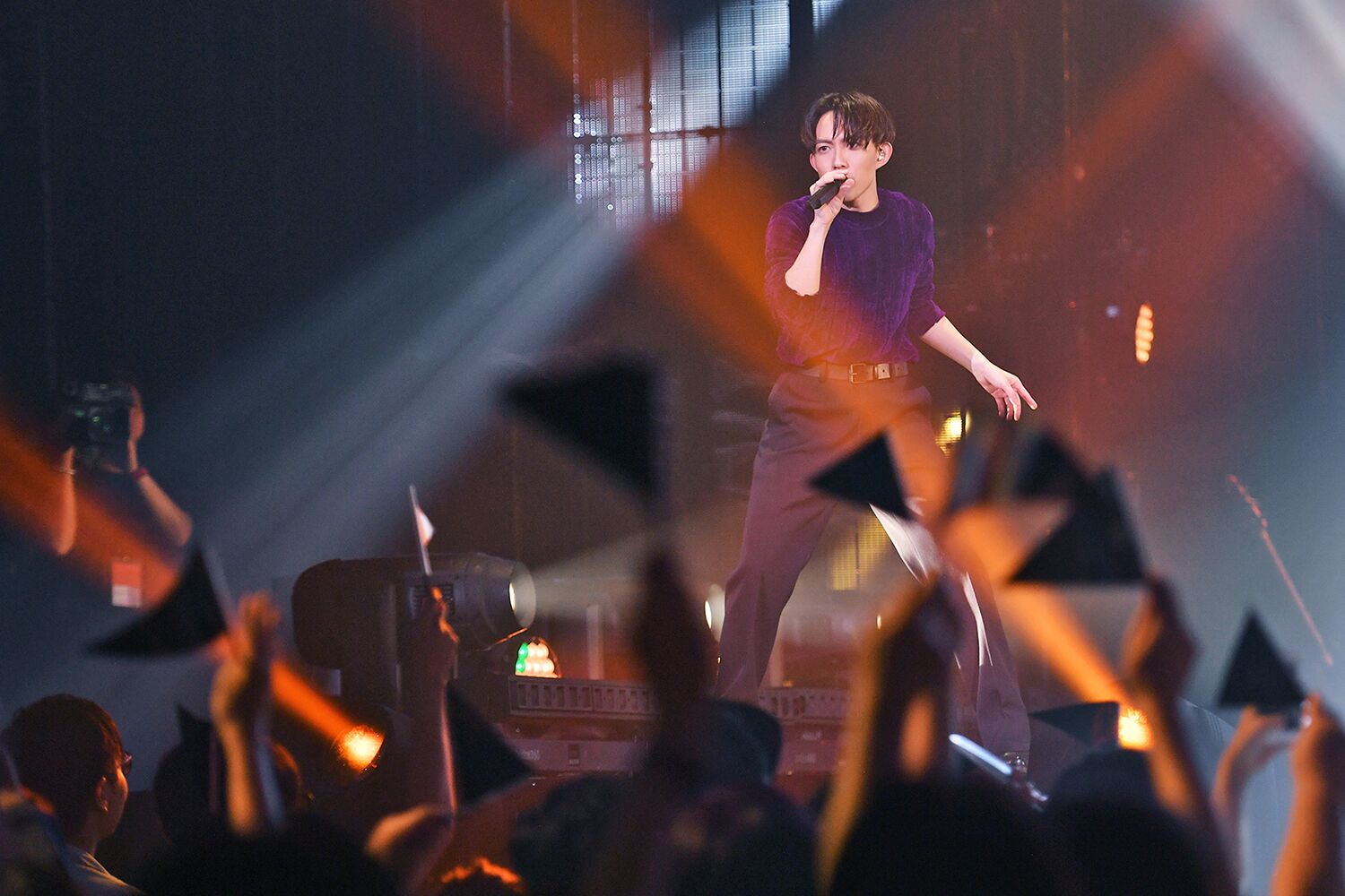 林宥嘉完成香港連三場《idol》世界巡迴演唱會，精力耗盡。（華研唱片提供）